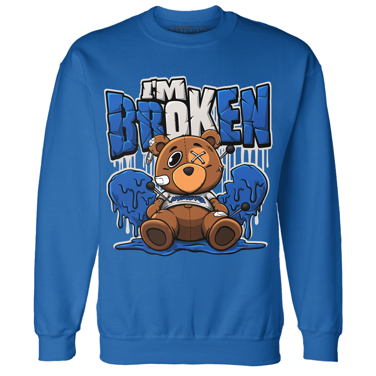 Air Max 1 86 Royal Sweatshirt Match Im Broken BER - NastyJamz