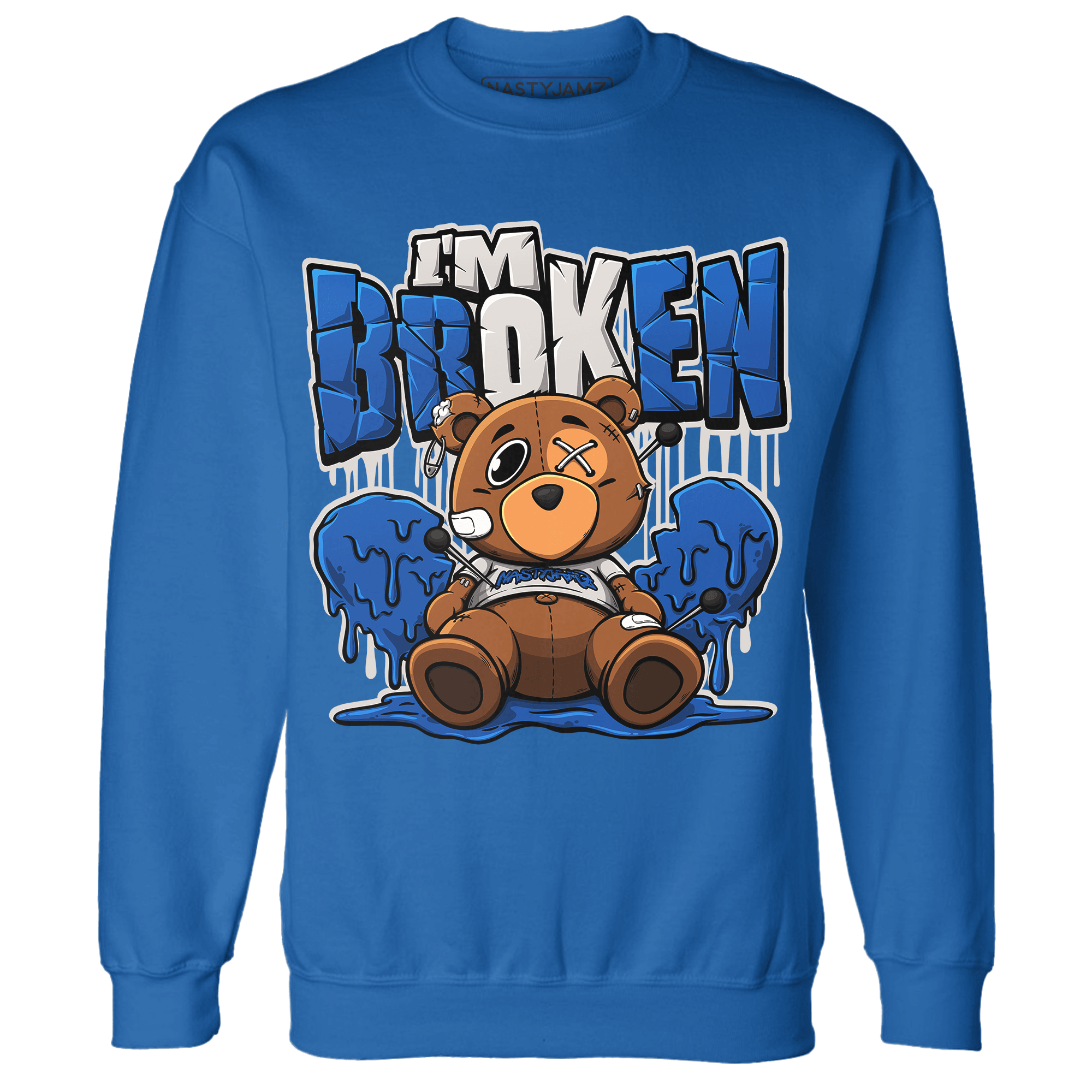 Air Max 1 86 Royal Sweatshirt Match Im Broken BER - NastyJamz