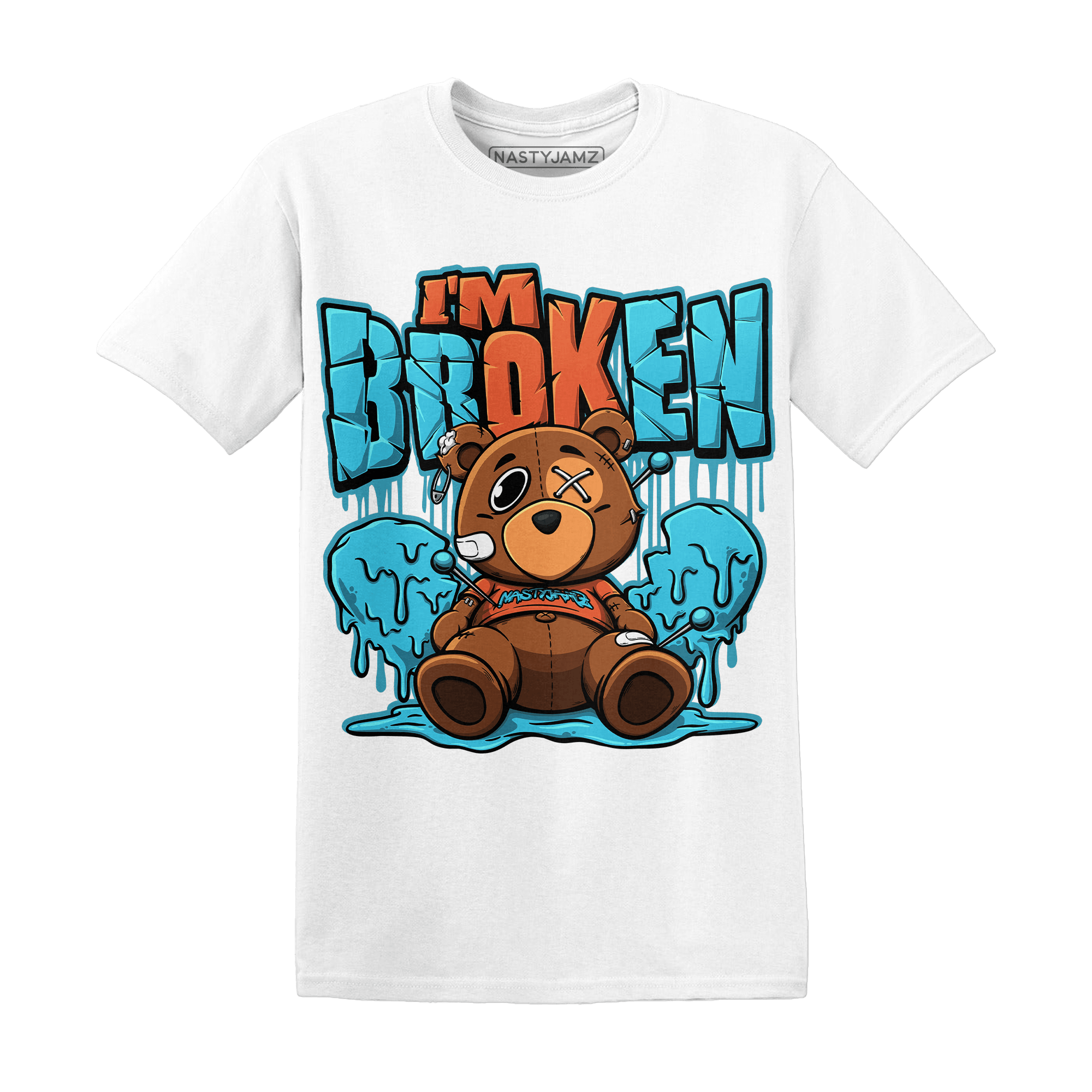 Dunk Low Dolphins T Shirt Im Broken BER - NastyJamz