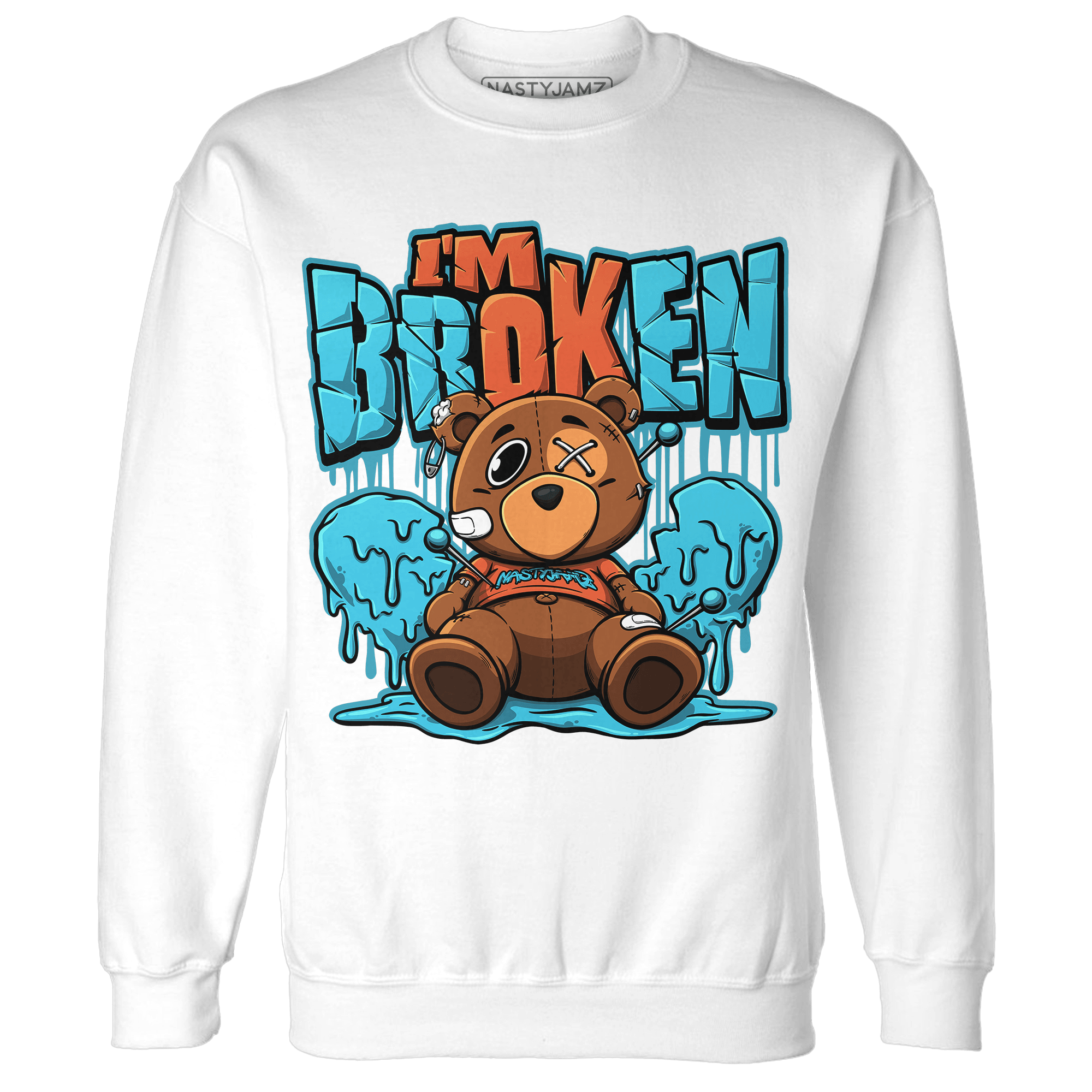 Dunk Low Dolphins Sweatshirt Match Im Broken BER - NastyJamz
