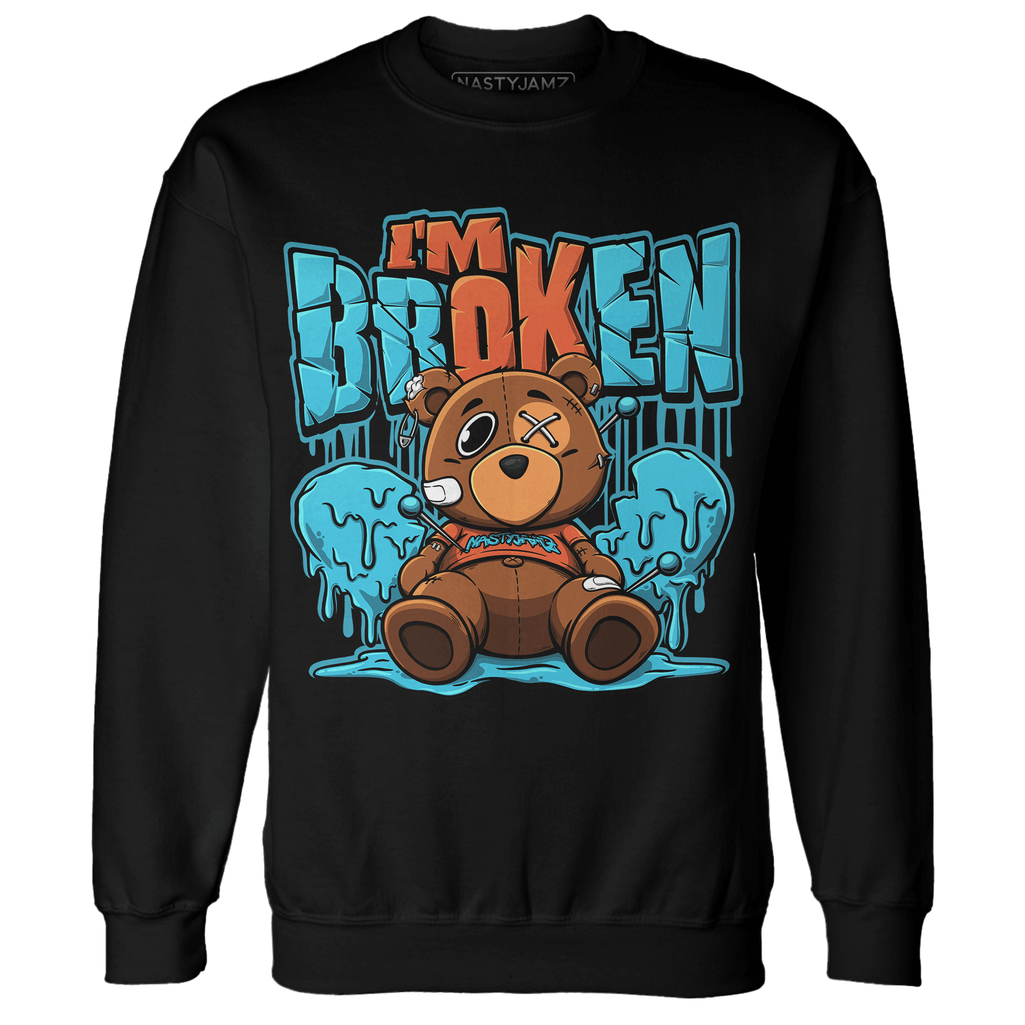 Dunk Low Dolphins Sweatshirt Match Im Broken BER - NastyJamz