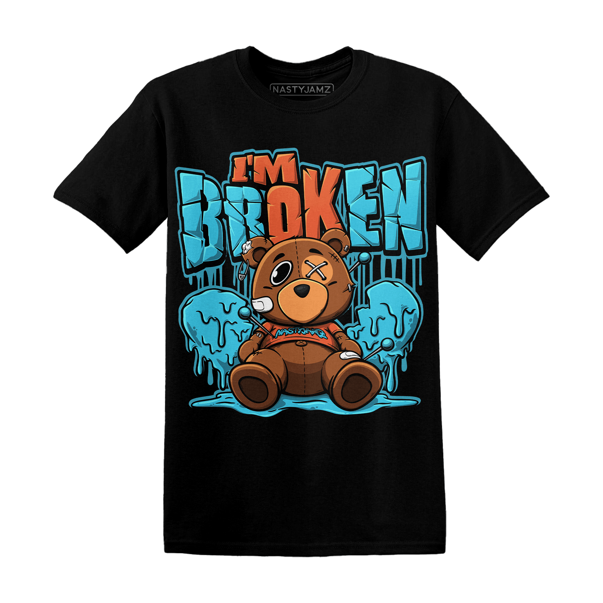 Dunk Low Dolphins T Shirt Im Broken BER - NastyJamz