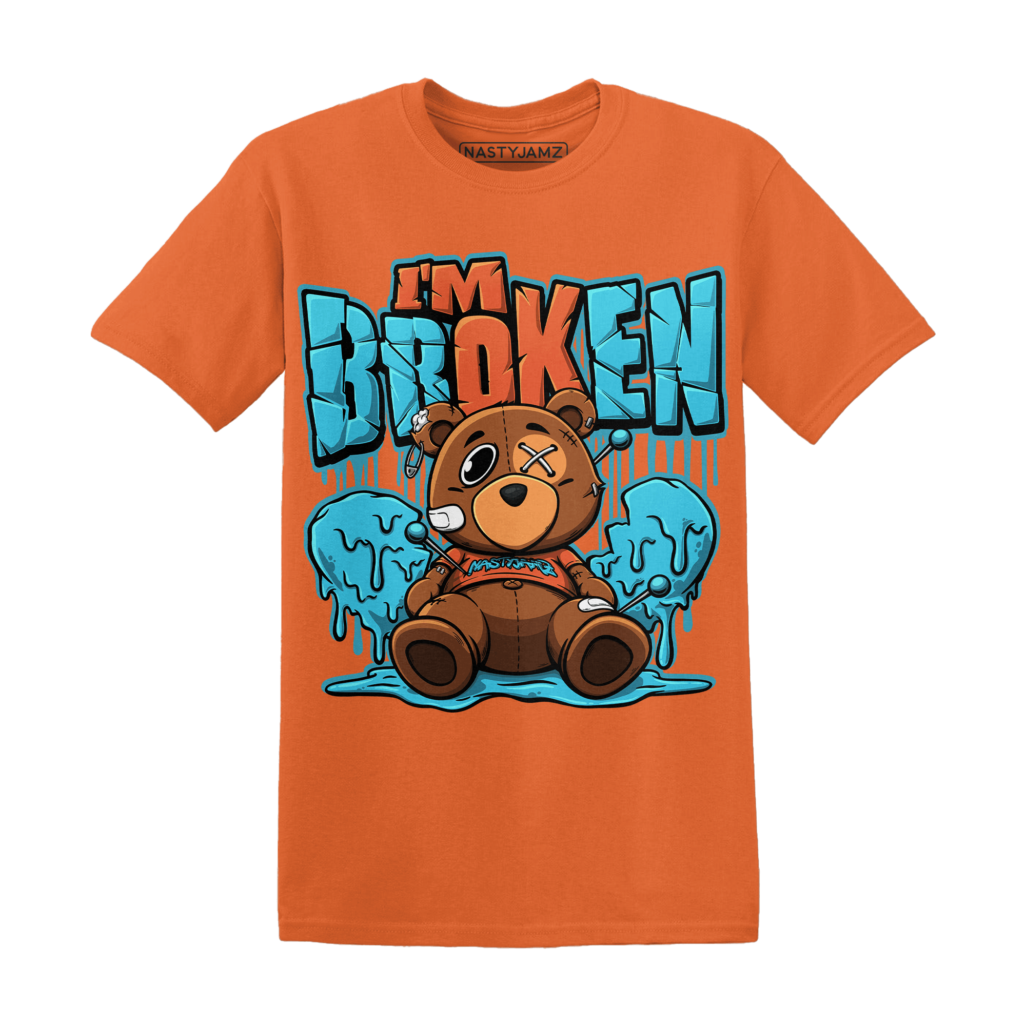 Dunk Low Dolphins T Shirt Im Broken BER - NastyJamz