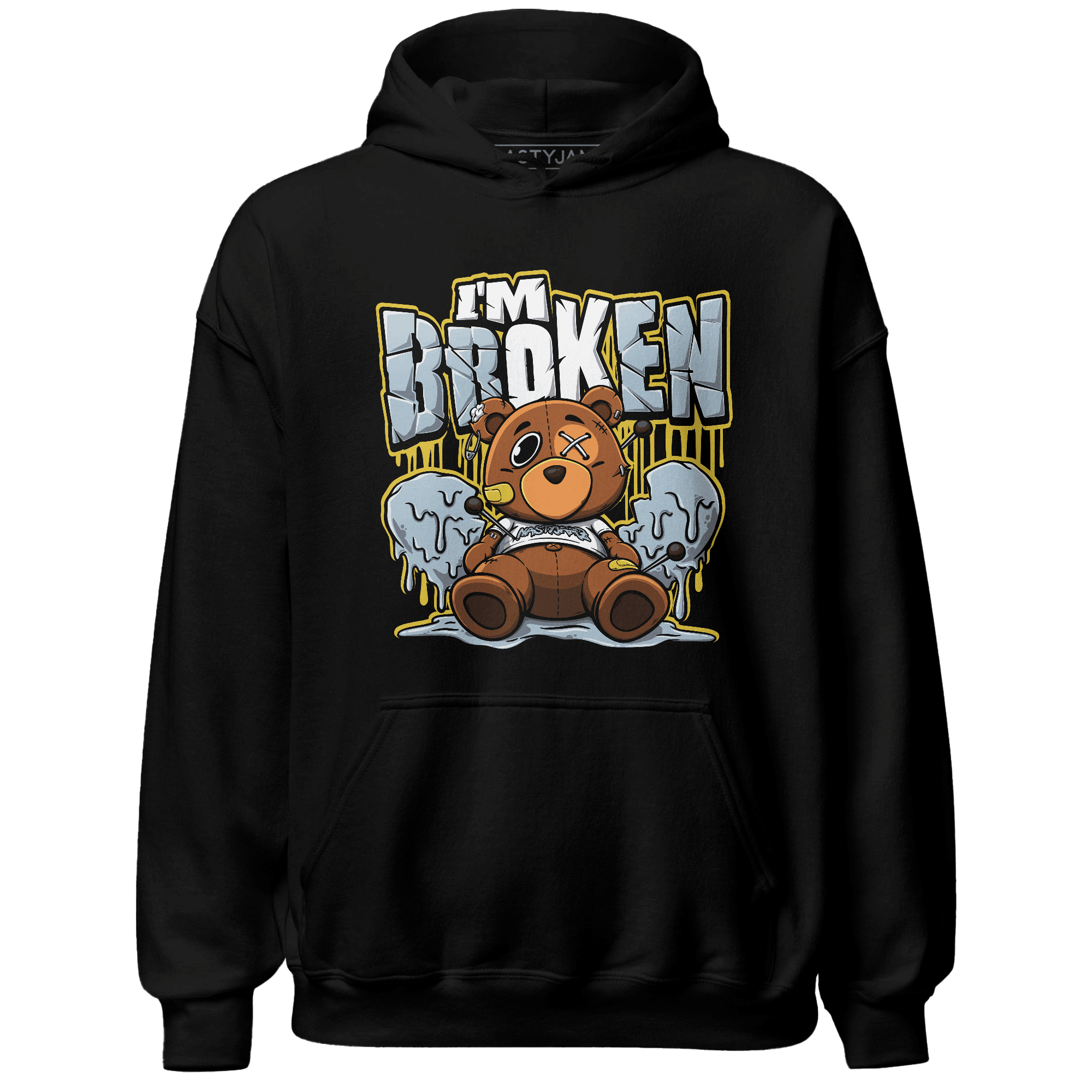 Blue Grey 13s Hoodie Match Im Broken BER - NastyJamz
