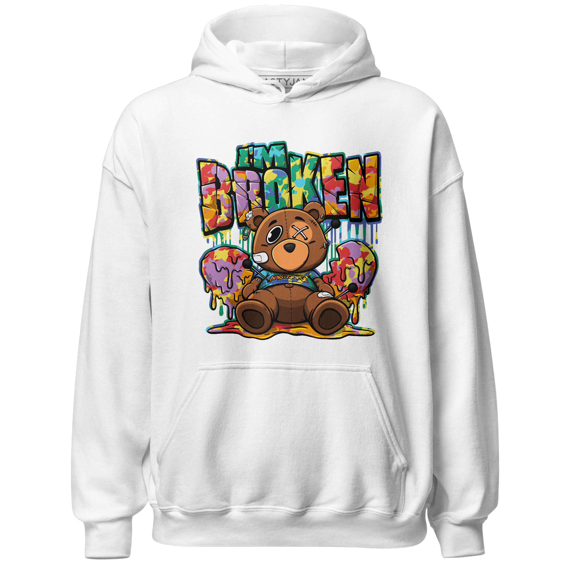 Mid GS Six Championships 1s Hoodie Match Im Broken BER - NastyJamz