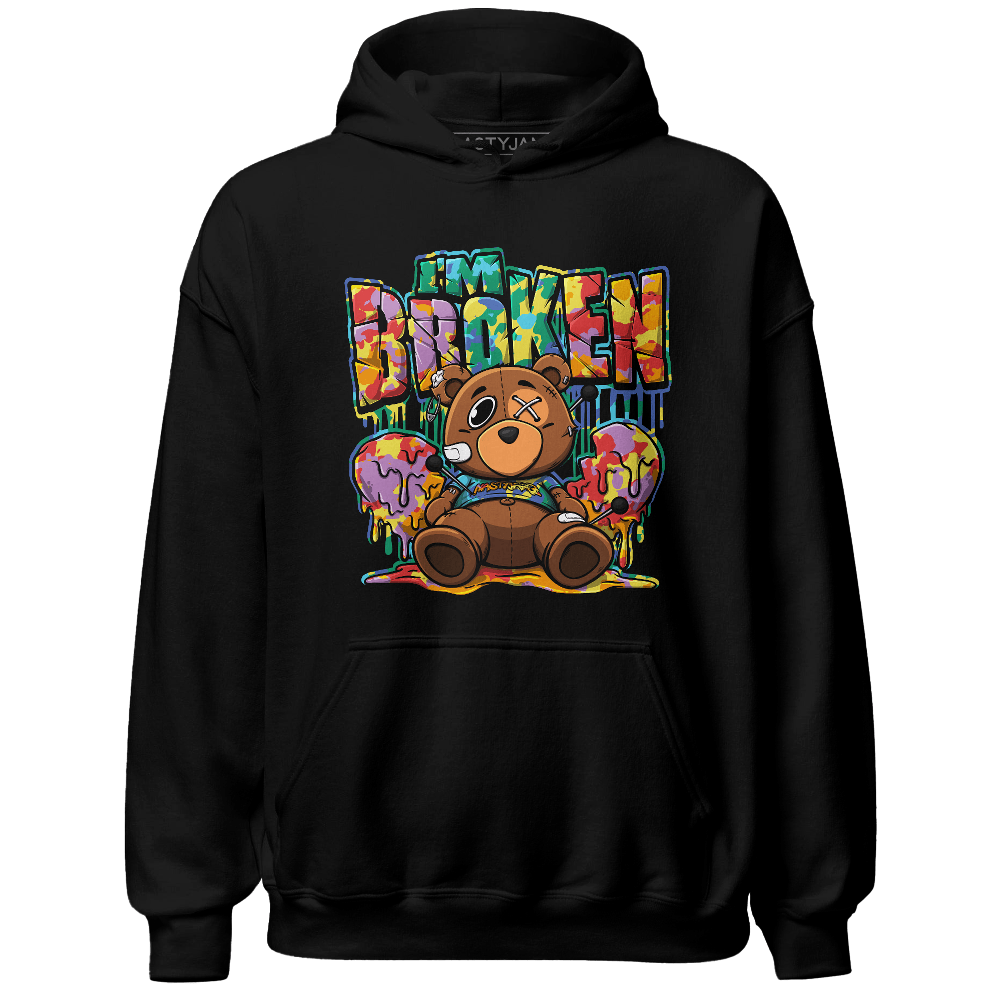 Mid GS Six Championships 1s Hoodie Match Im Broken BER - NastyJamz
