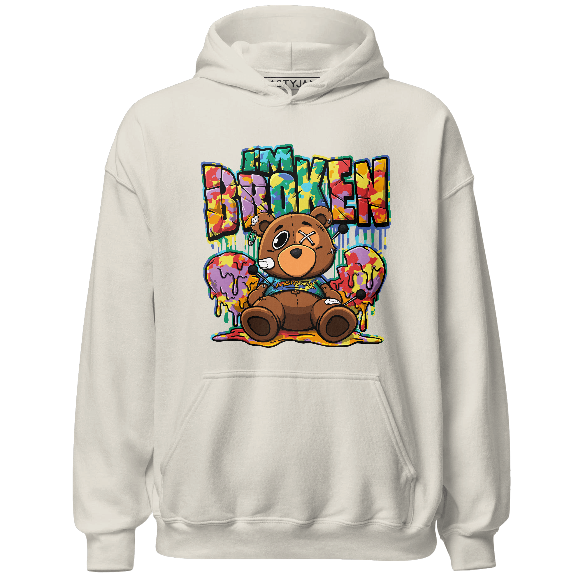 Mid GS Six Championships 1s Hoodie Match Im Broken BER - NastyJamz