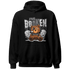 Retro High OG Black White 1s Hoodie Match Im Broken BER - NastyJamz