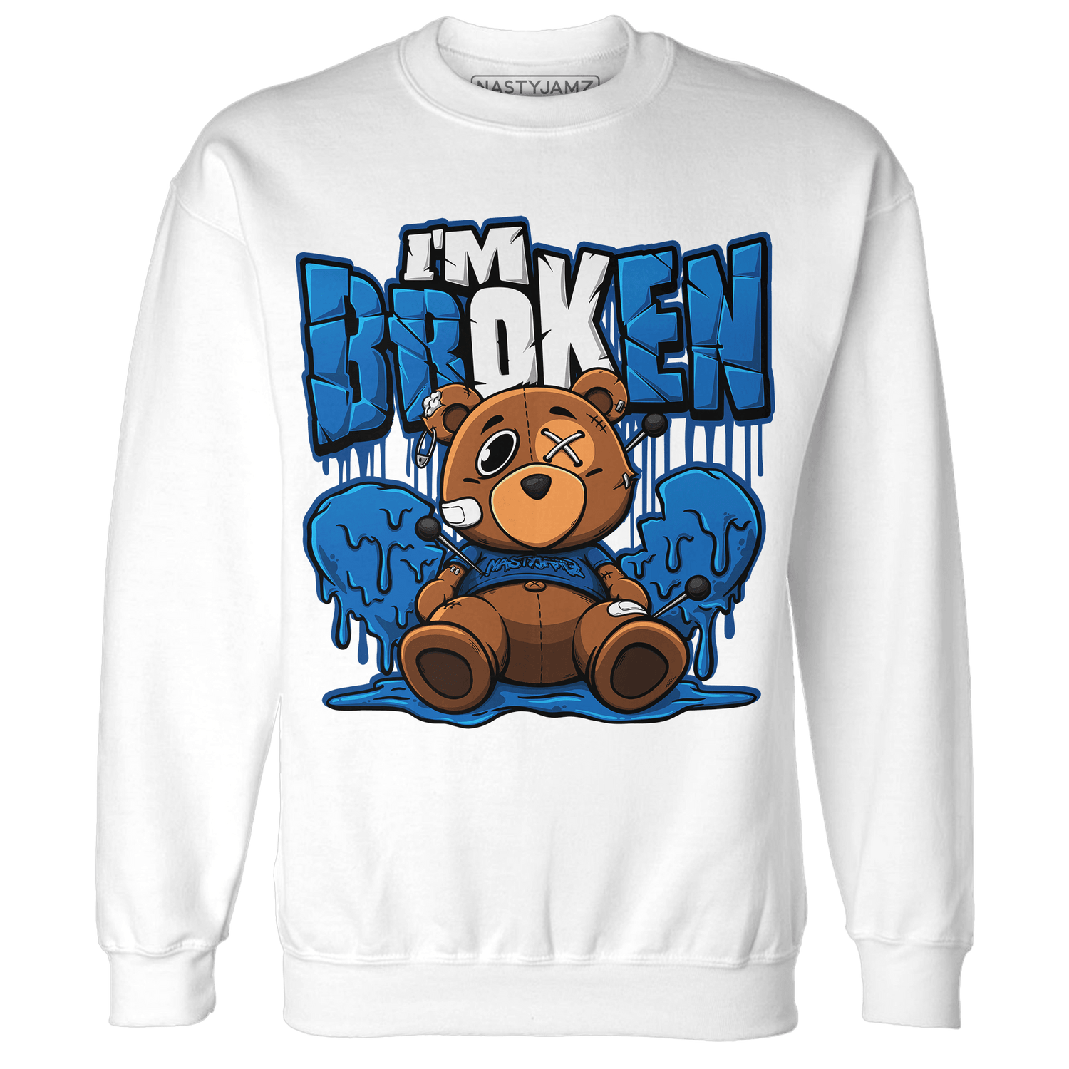 Royal Reimagined 1s Sweatshirt Match Im Broken BER - NastyJamz