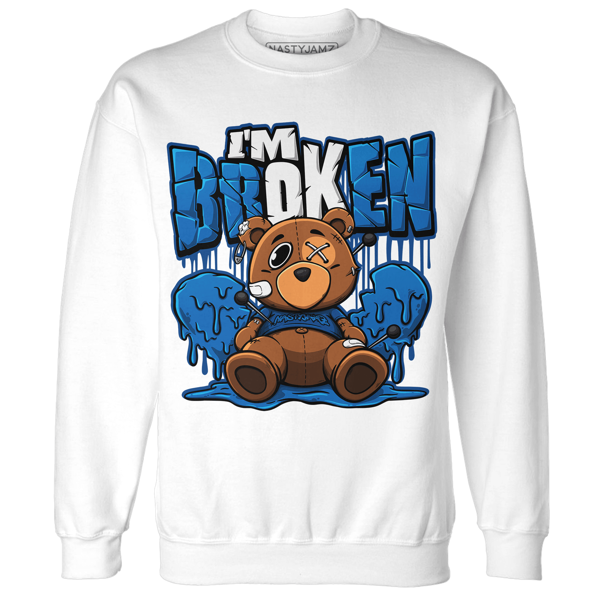 Royal Reimagined 1s Sweatshirt Match Im Broken BER - NastyJamz