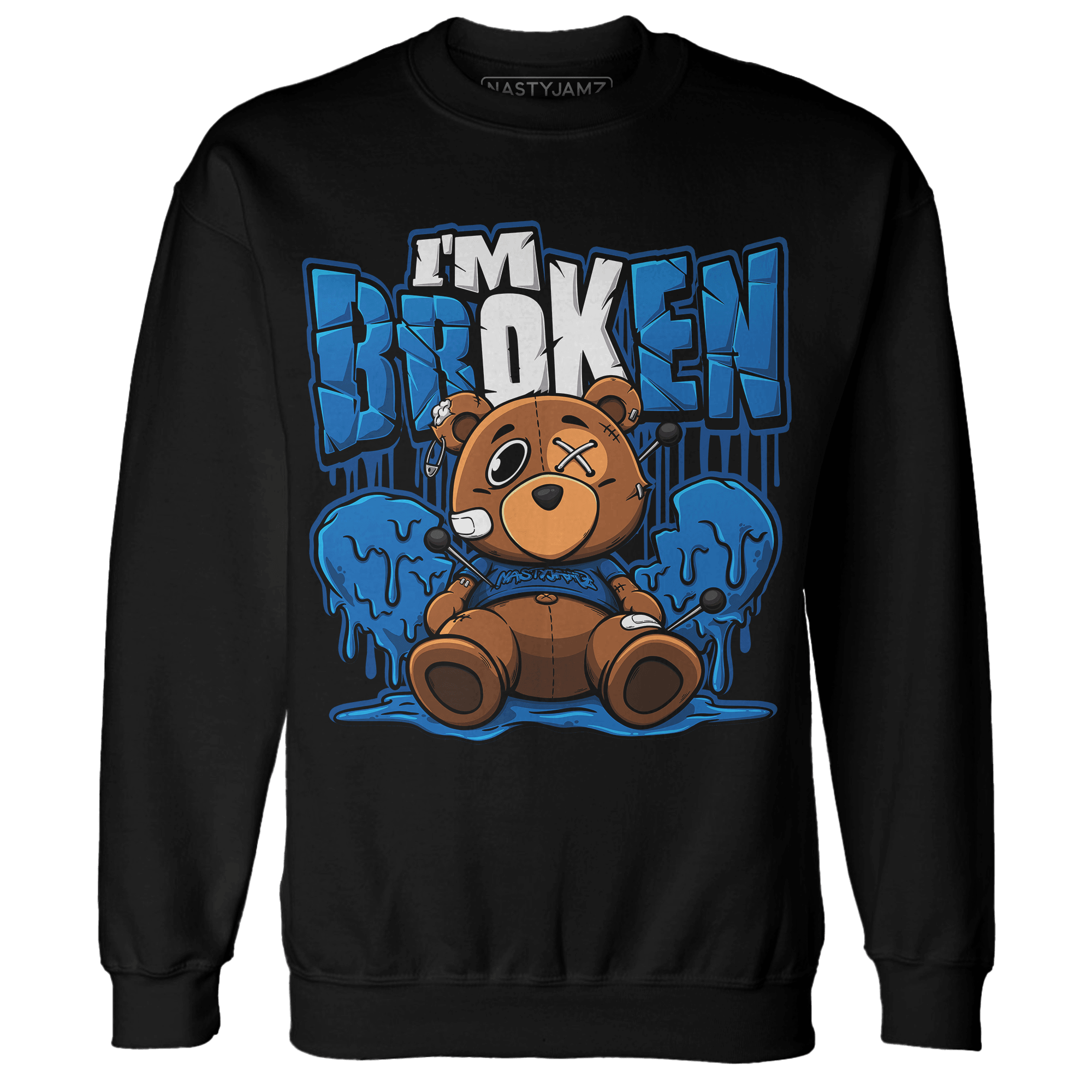 Royal Reimagined 1s Sweatshirt Match Im Broken BER - NastyJamz