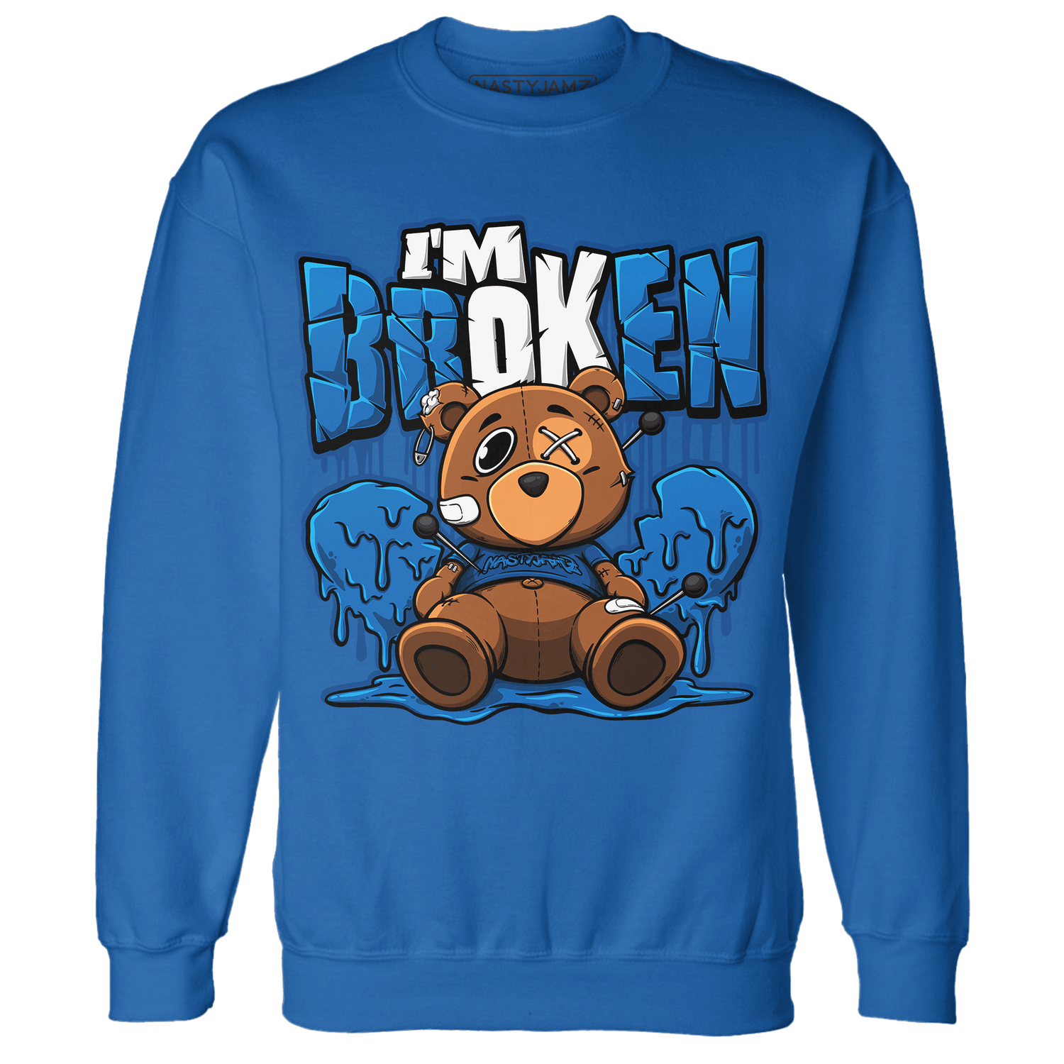Royal Reimagined 1s Sweatshirt Match Im Broken BER - NastyJamz