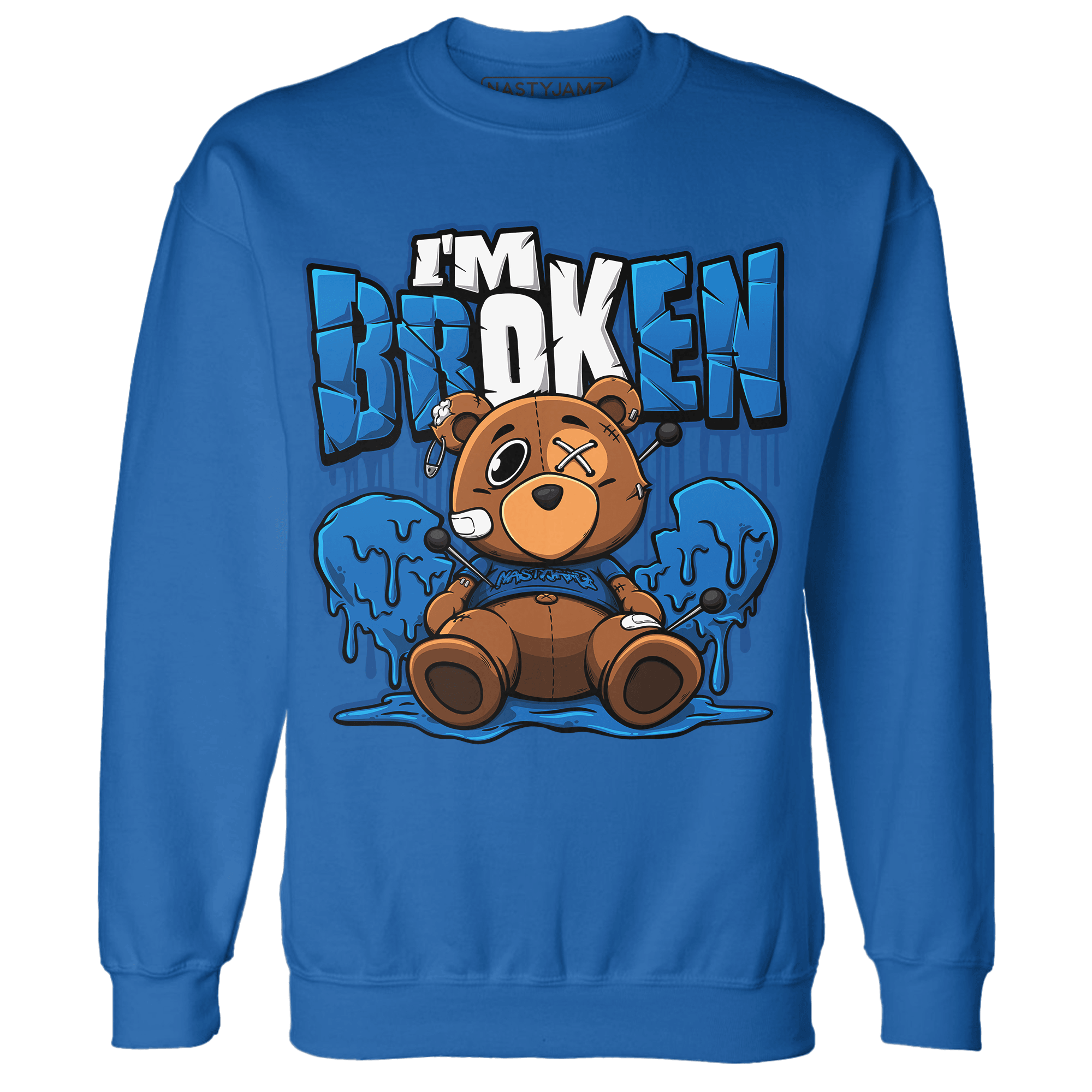 Royal Reimagined 1s Sweatshirt Match Im Broken BER - NastyJamz