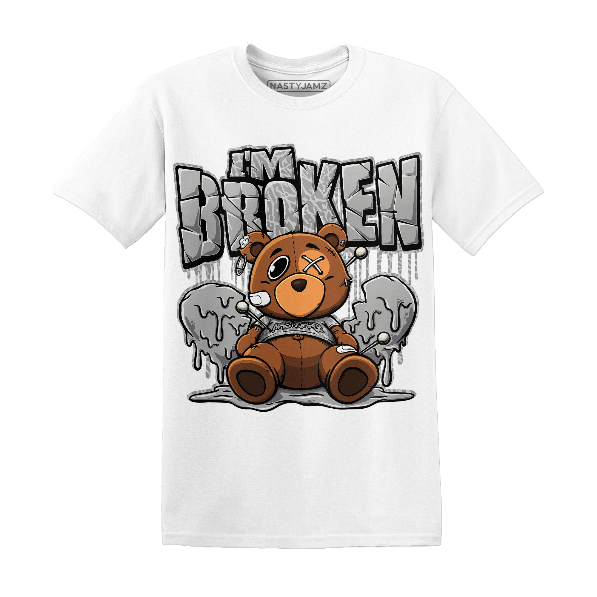 Craft Ivory 3s T Shirt Im Broken BER - NastyJamz