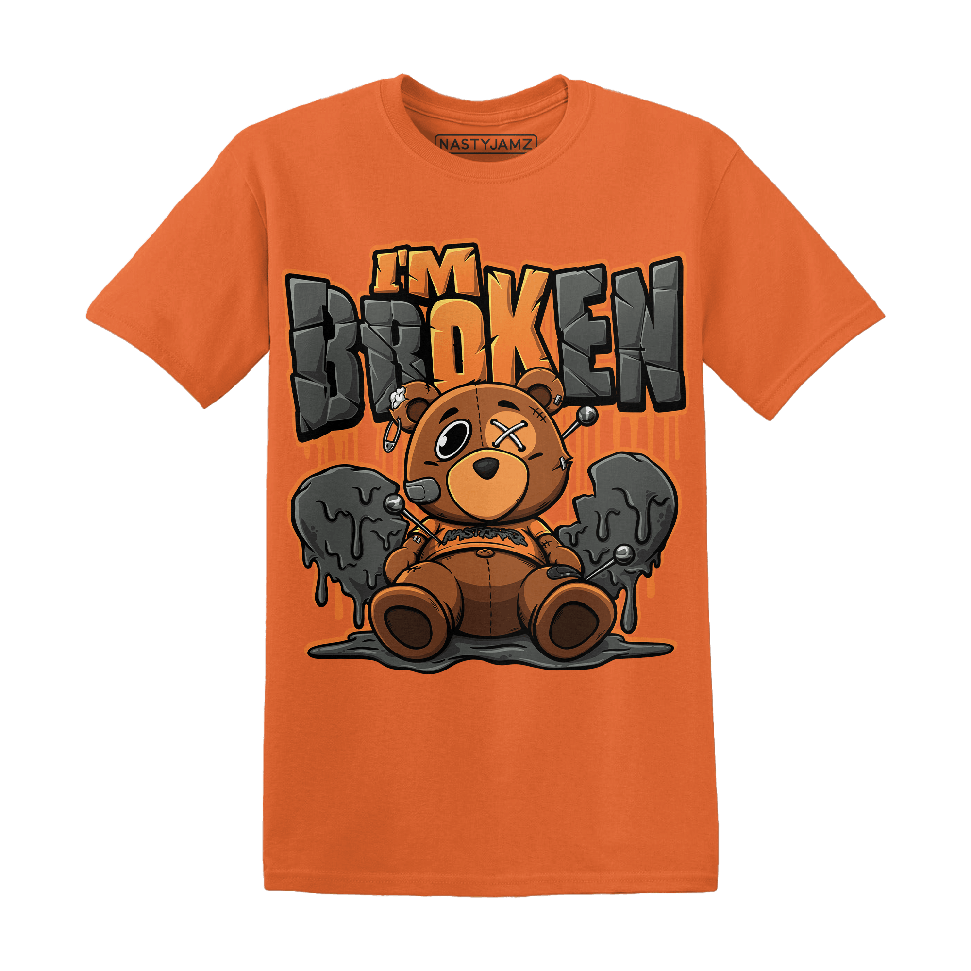 Fear Pack 3s T Shirt Im Broken BER - NastyJamz