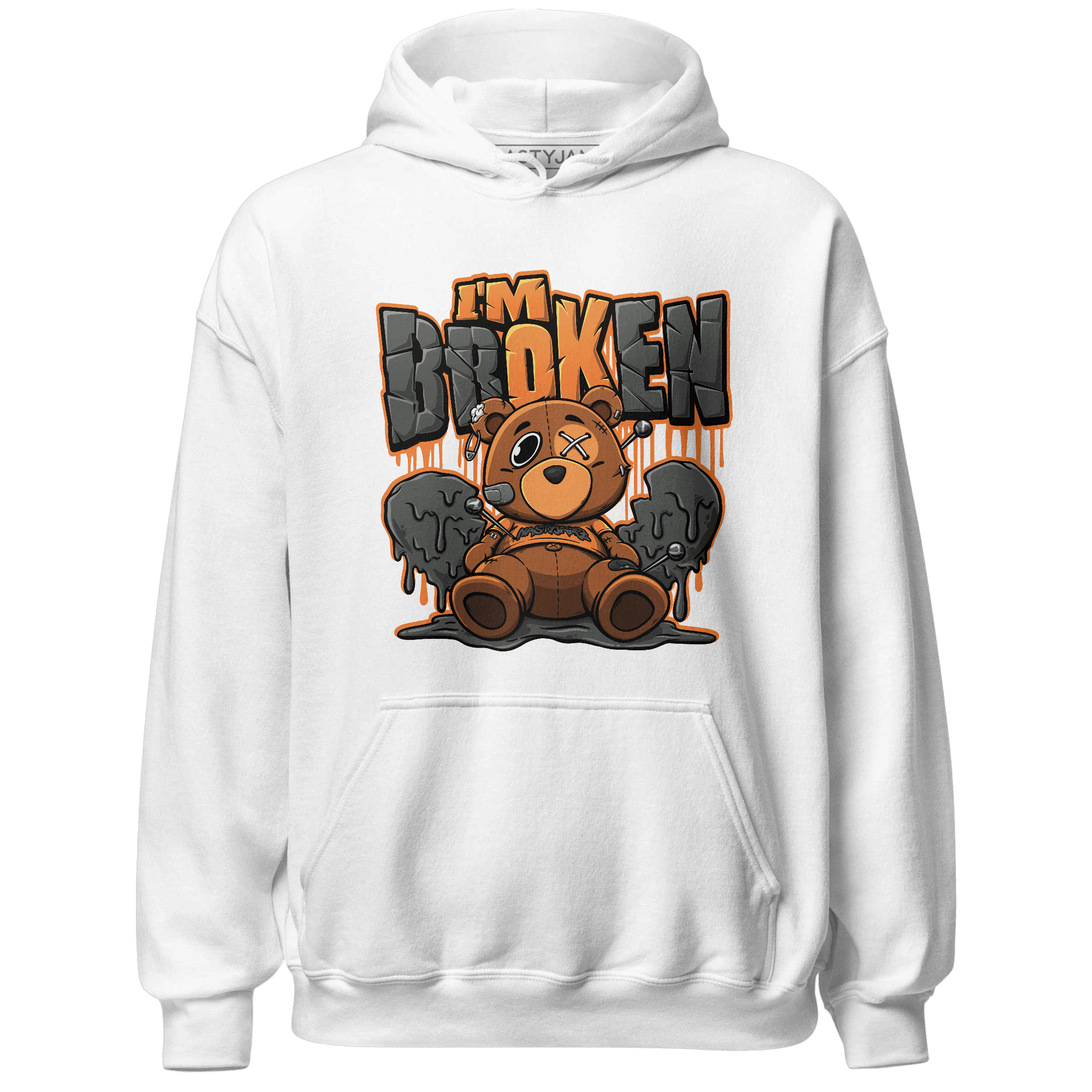 Fear Pack 3s Hoodie Match Im Broken BER - NastyJamz