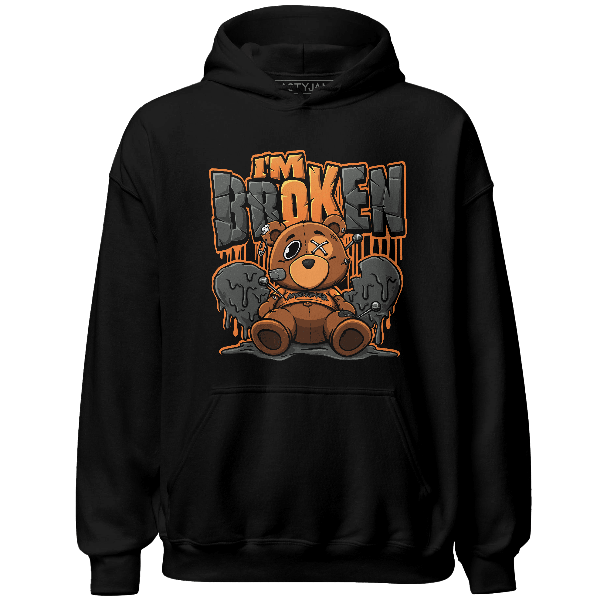 Fear Pack 3s Hoodie Match Im Broken BER - NastyJamz