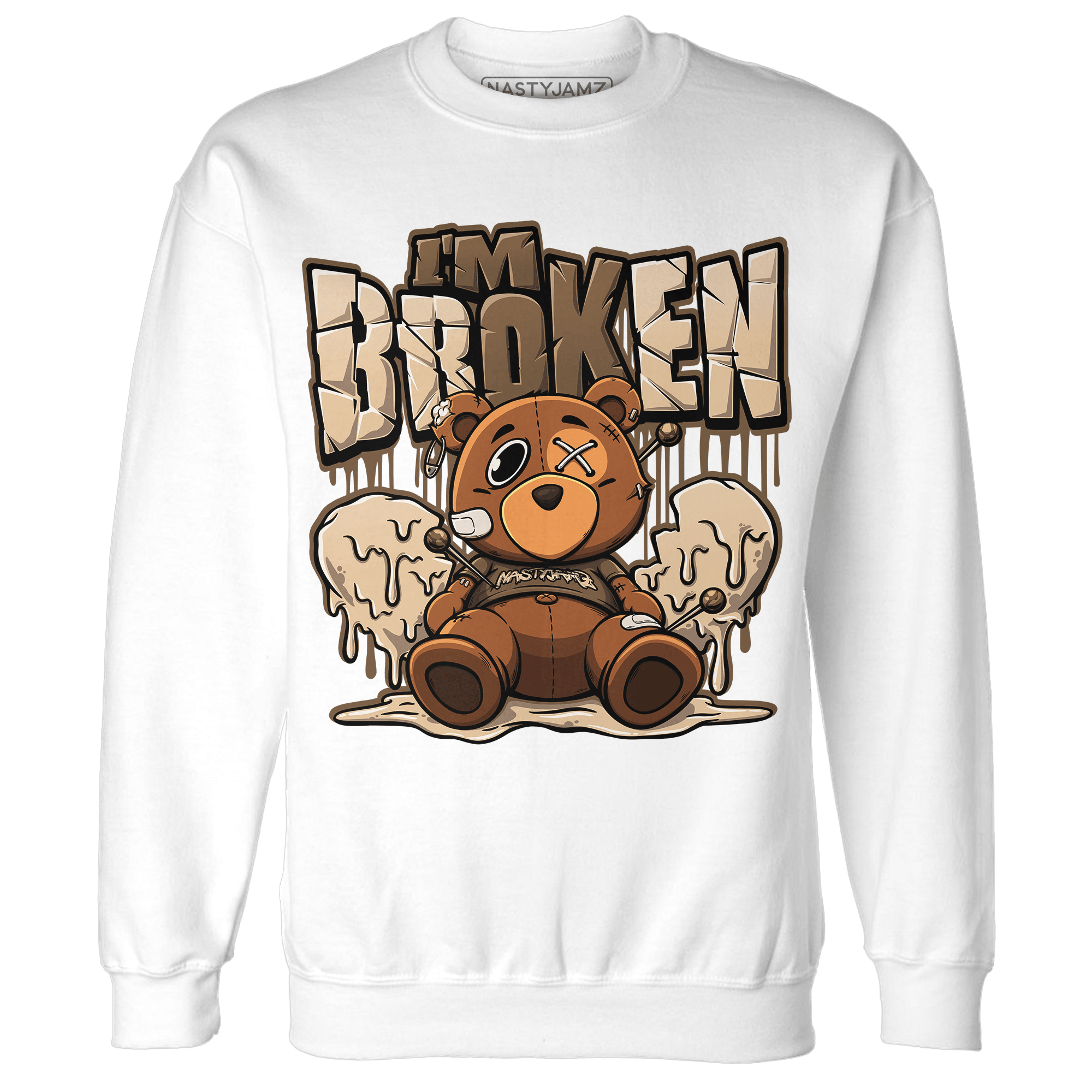Palomino 3s Sweatshirt Match Im Broken BER - NastyJamz