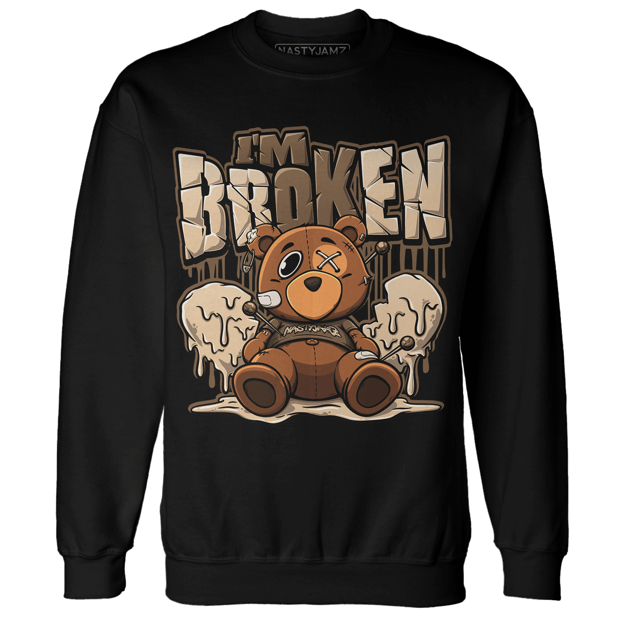 Palomino 3s Sweatshirt Match Im Broken BER - NastyJamz