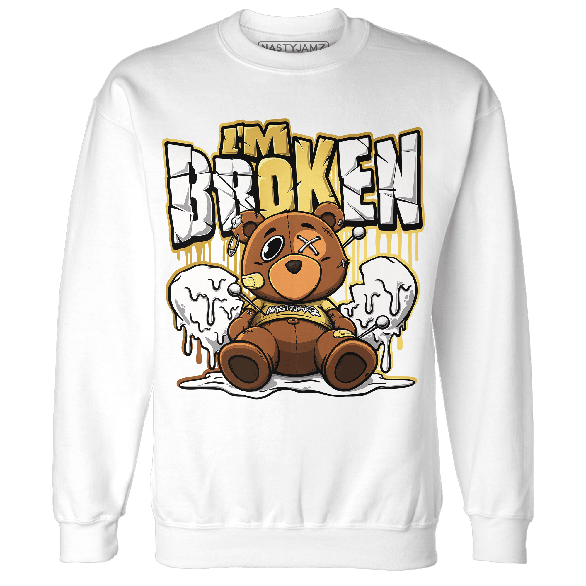 Sail 4s Sweatshirt Match Im Broken BER - NastyJamz