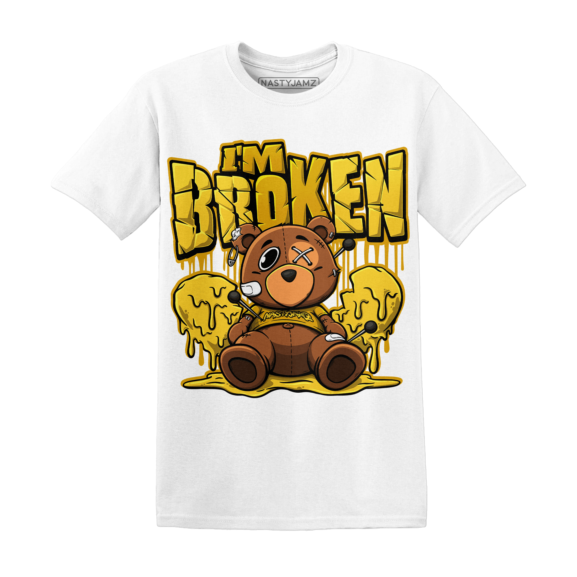Yellow Ochre 6s T Shirt Im Broken BER - NastyJamz