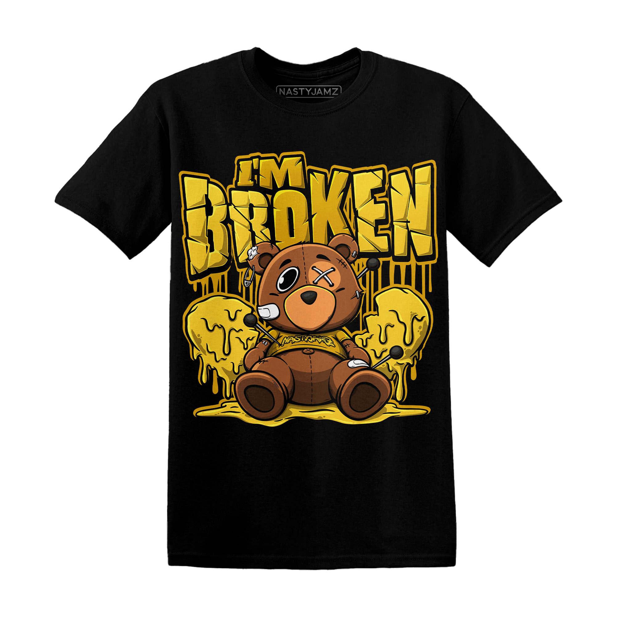 Yellow Ochre 6s T Shirt Im Broken BER - NastyJamz