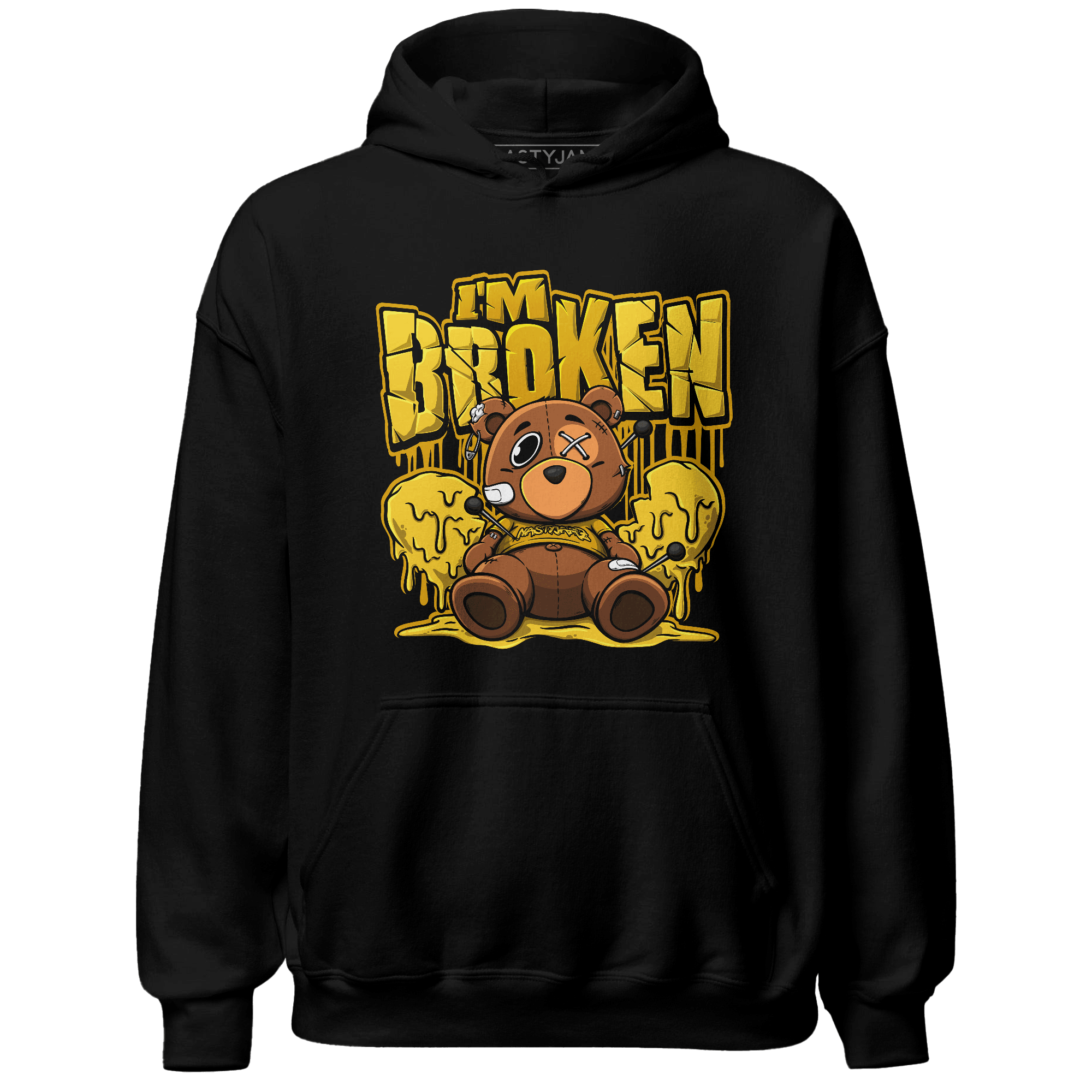 Yellow Ochre 6s Hoodie Match Im Broken BER - NastyJamz