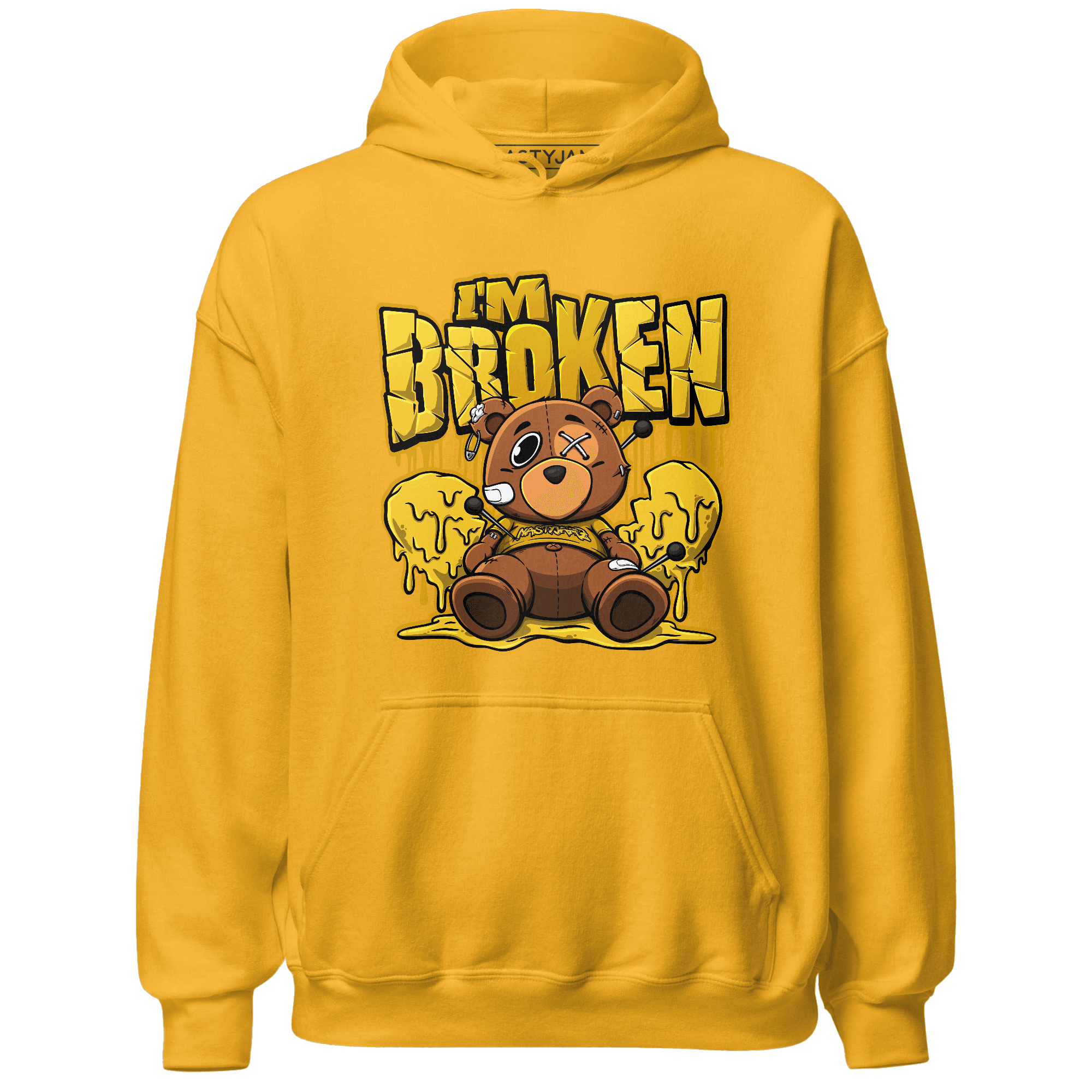 Yellow Ochre 6s Hoodie Match Im Broken BER - NastyJamz