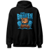 Powder Blue 9s Hoodie Match Im Broken BER - NastyJamz