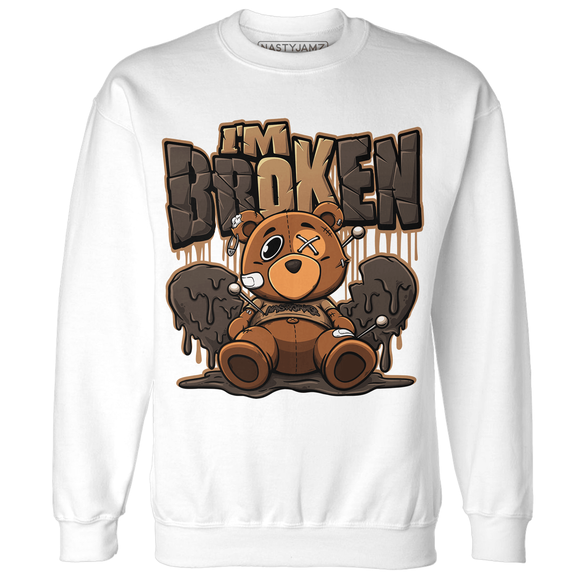 Jumpman Jack Sweatshirt Match Im Broken BER - NastyJamz