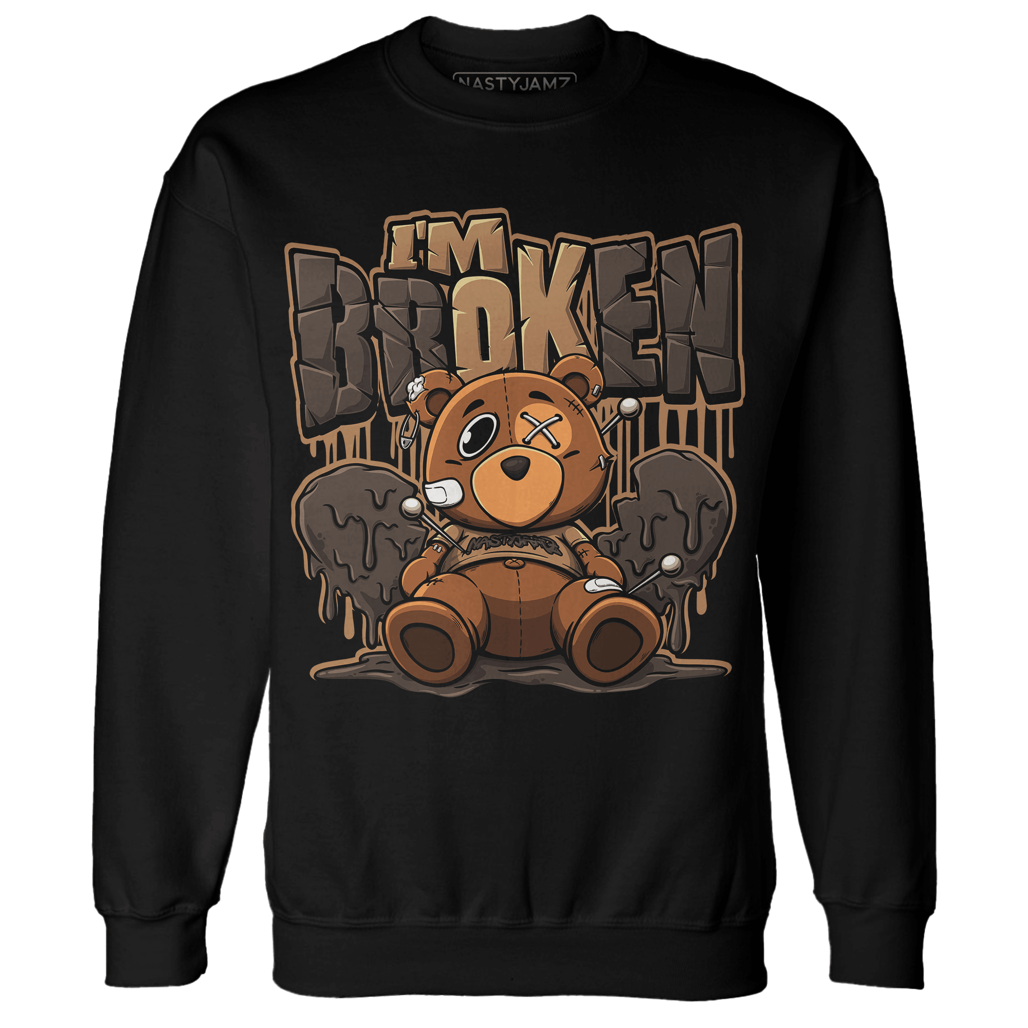 Jumpman Jack Sweatshirt Match Im Broken BER - NastyJamz