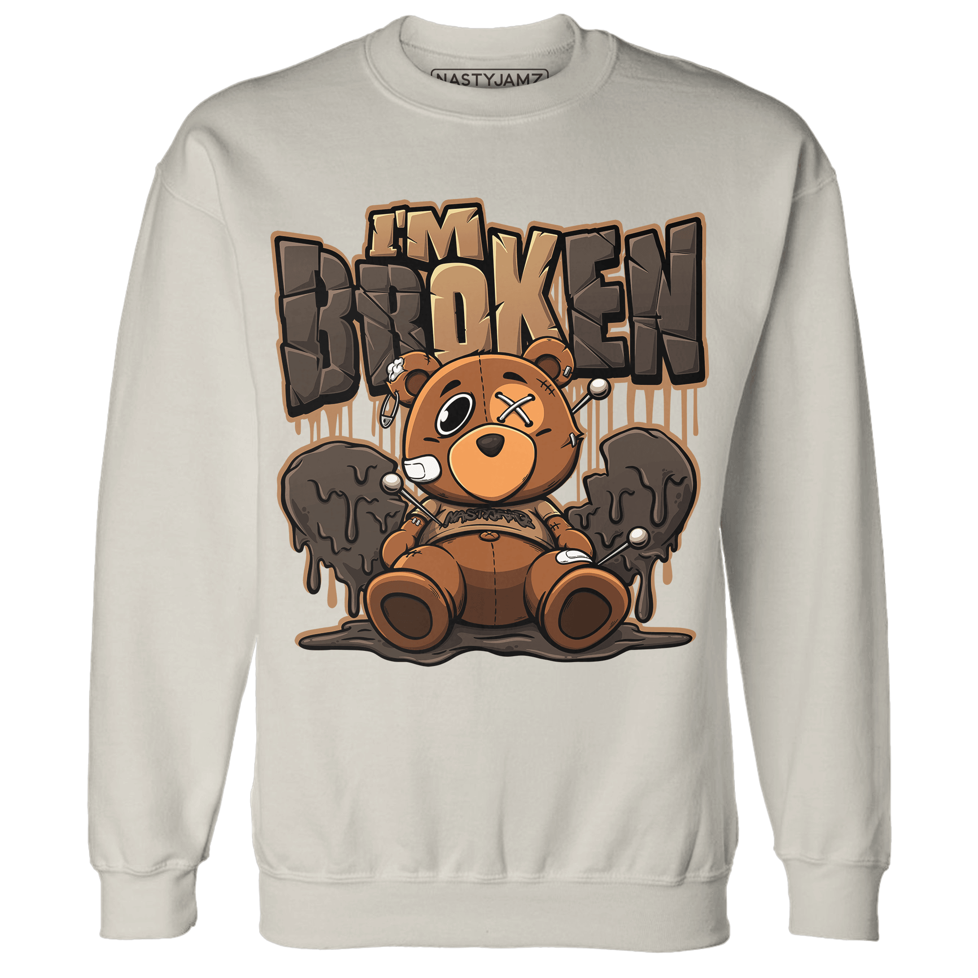 Jumpman Jack Sweatshirt Match Im Broken BER - NastyJamz