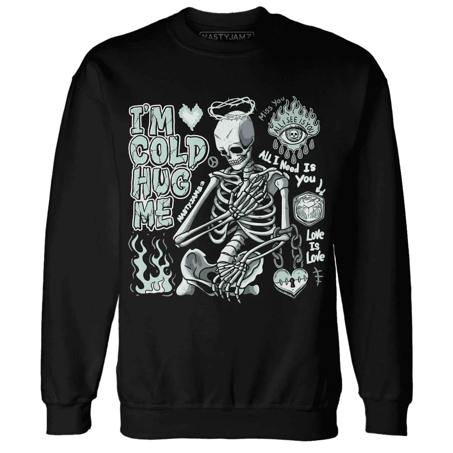 AF-1-Low-Jade-Ice-White-NastyJamz-Sweatshirt-Match-Im-Cold-Hug-Me