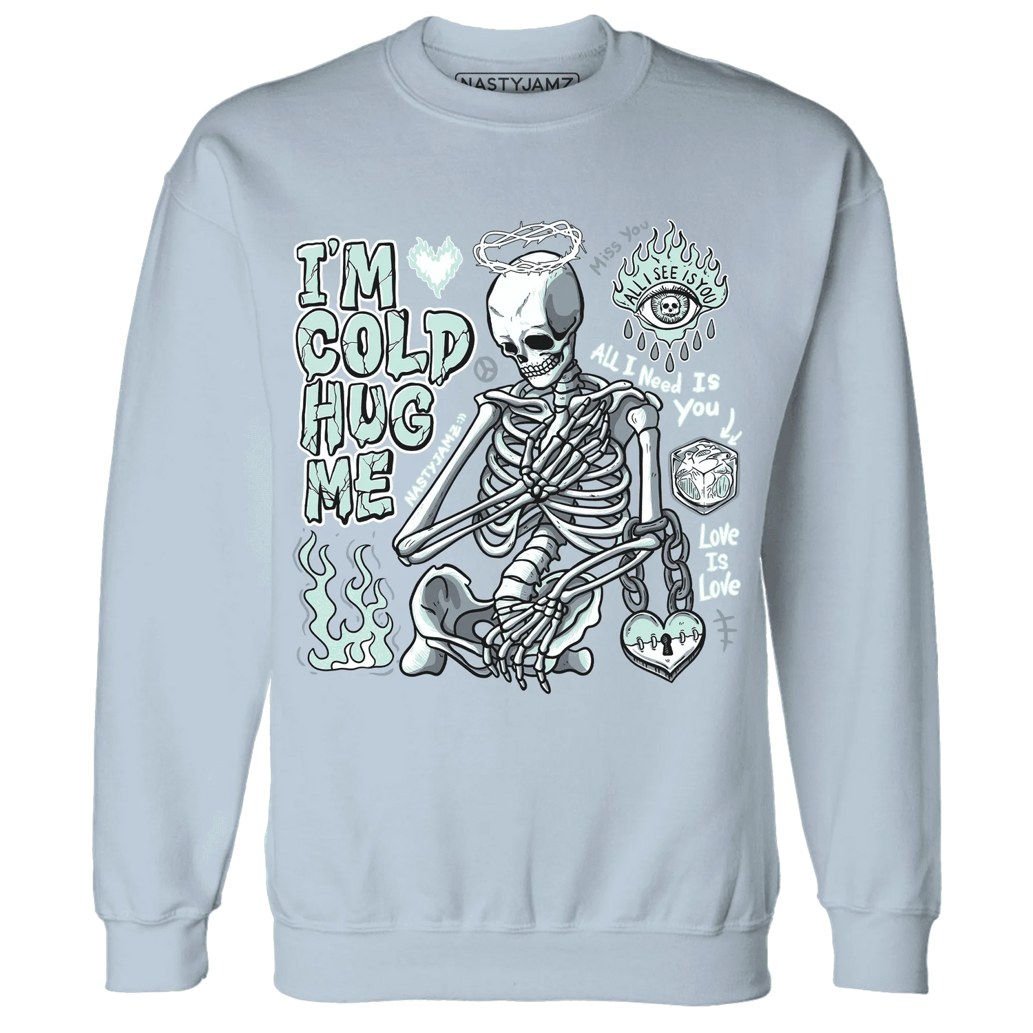 AF-1-Low-Jade-Ice-White-NastyJamz-Sweatshirt-Match-Im-Cold-Hug-Me