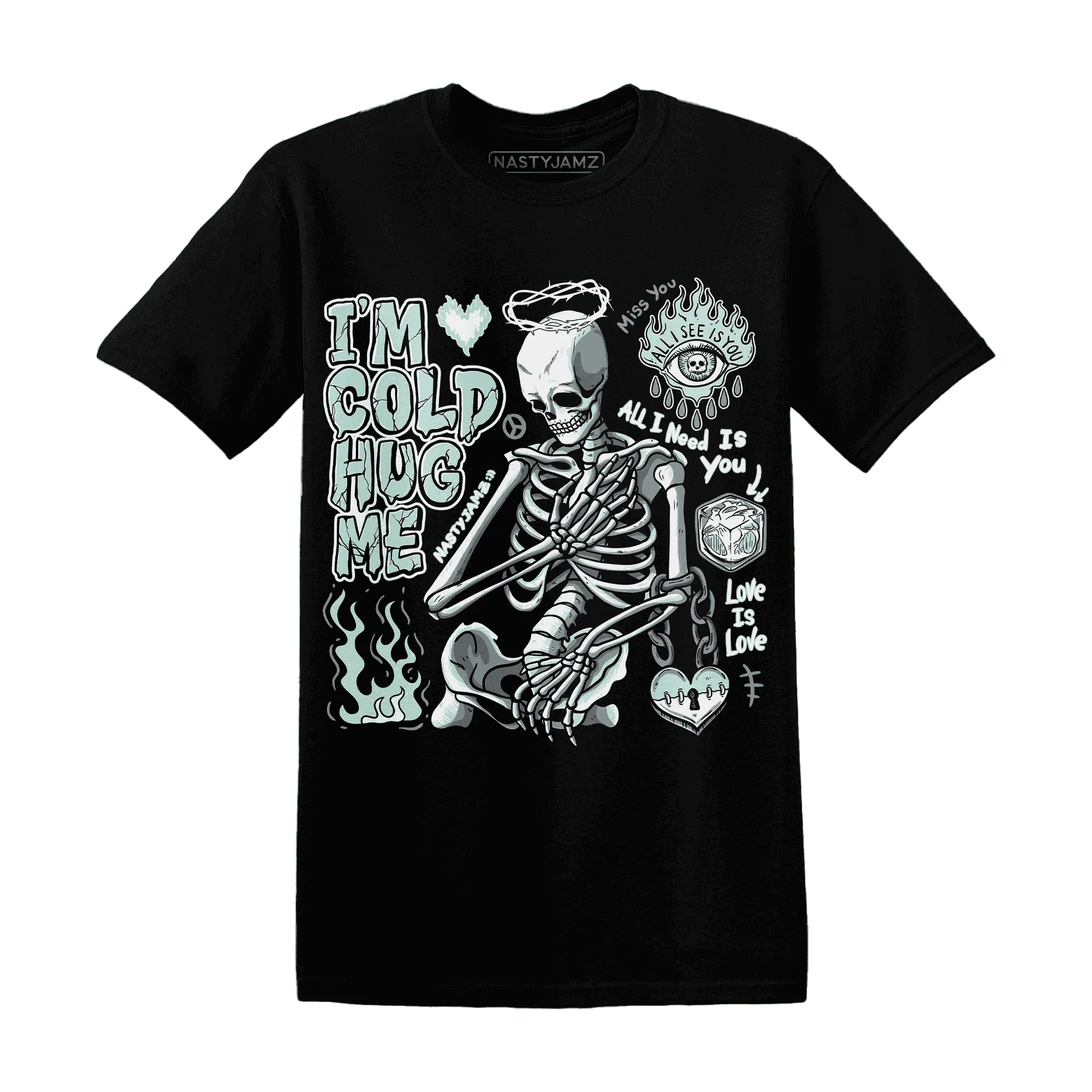 AF-1-Low-Jade-Ice-White-NastyJamz-T-Shirt-Match-Im-Cold-Hug-Me