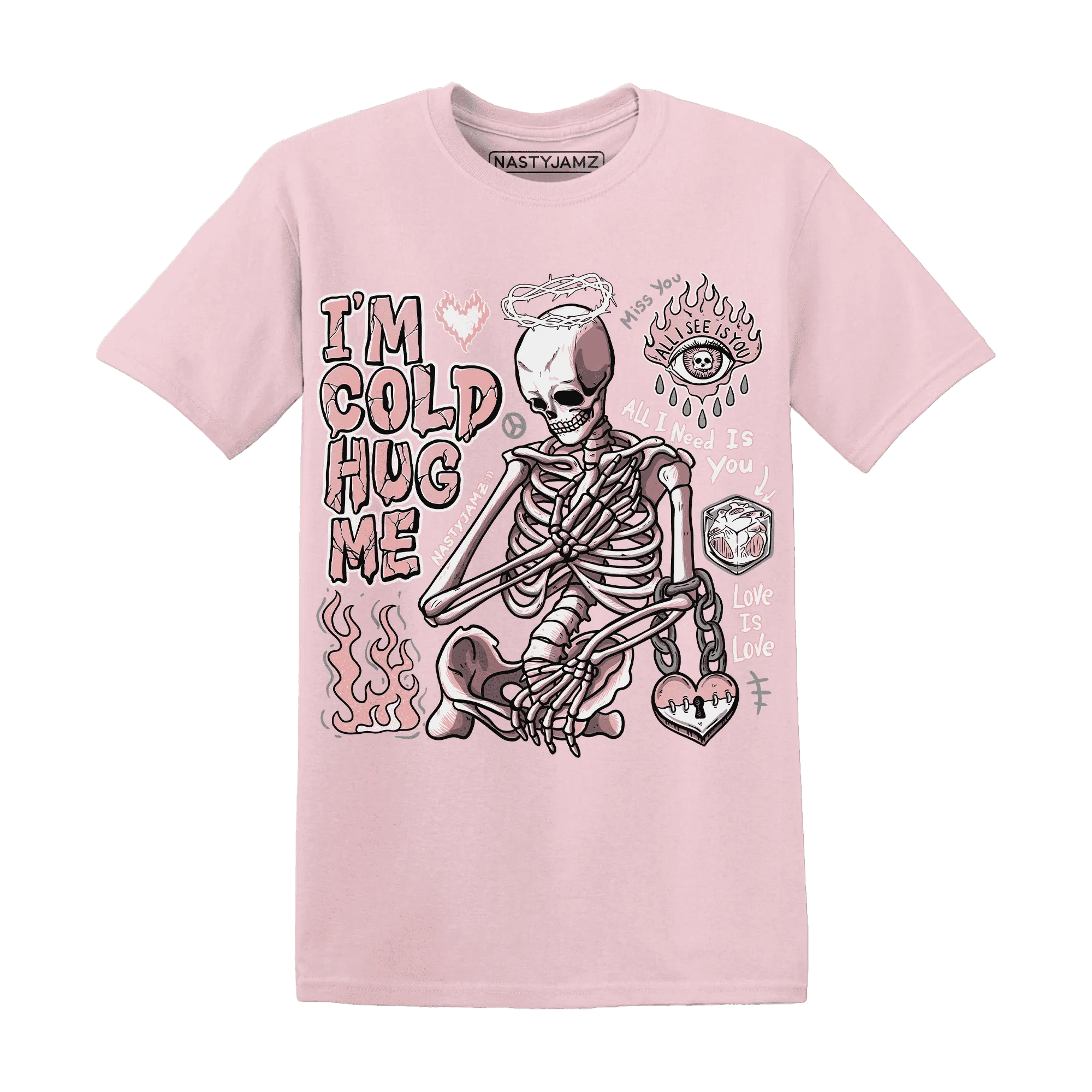 Low-Legend-Pink-11s-NastyJamz-T-Shirt-Match-Im-Cold-Hug-Me