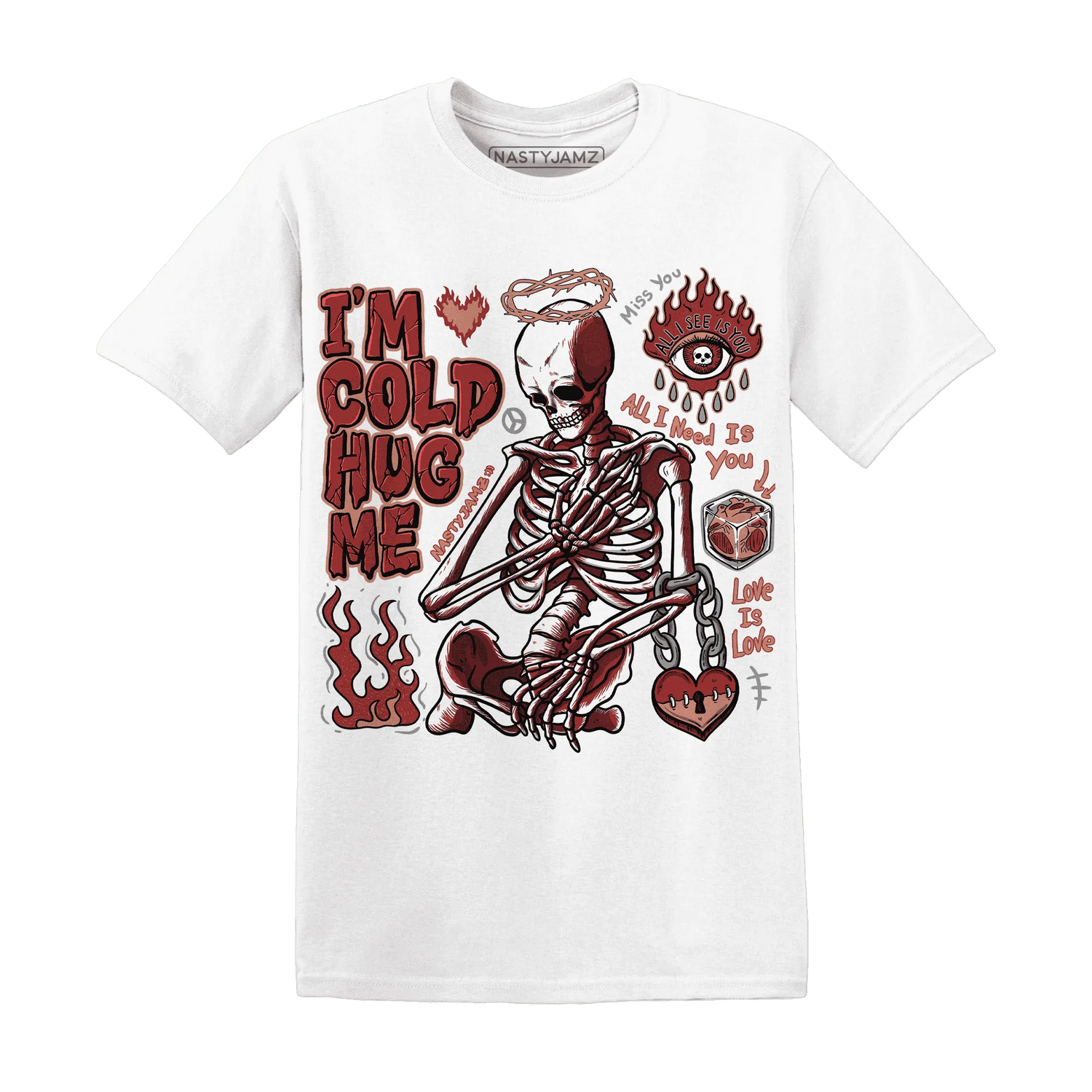 Dune-Red-13s-NastyJamz-T-Shirt-Match-Im-Cold-Hug-Me
