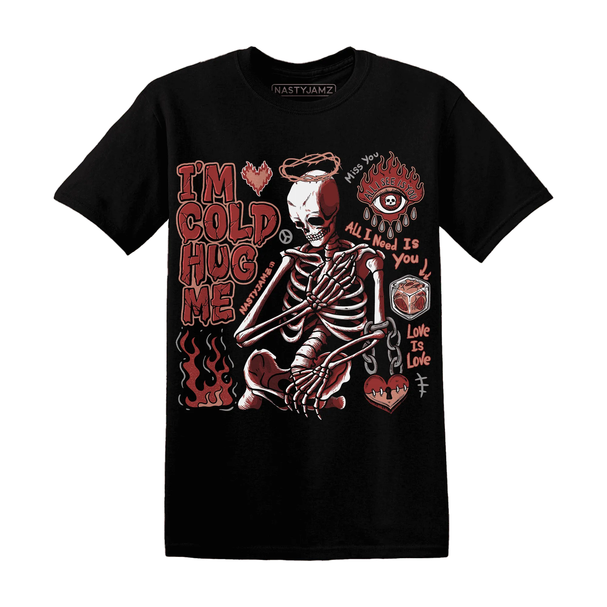 Dune-Red-13s-NastyJamz-T-Shirt-Match-Im-Cold-Hug-Me