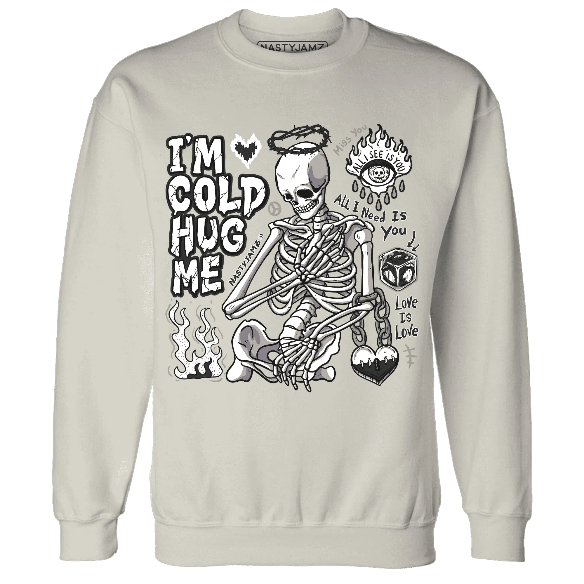 Low-Mocha-1s-NastyJamz-Sweatshirt-Match-Im-Cold-Hug-Me