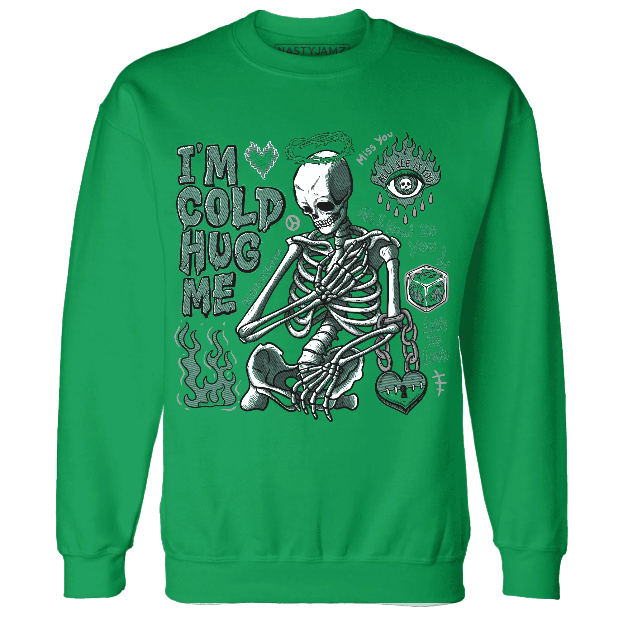 Nind-CN-Abney-3s-NastyJamz-Sweatshirt-Match-Im-Cold-Hug-Me