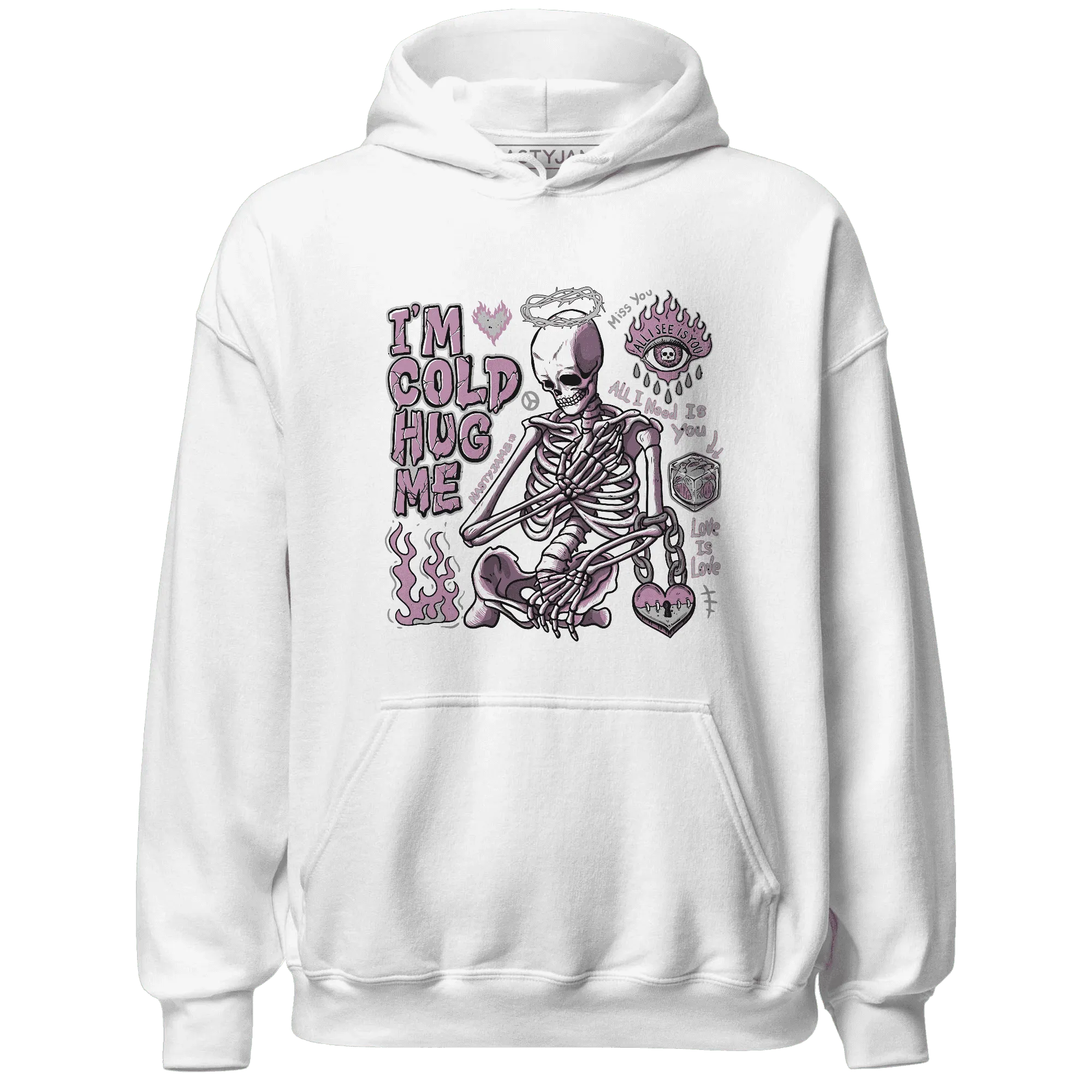 Orchid-Neutral-Grey-Black-White-4s-Hoodie-Match-Im-Cold-Hug-Me