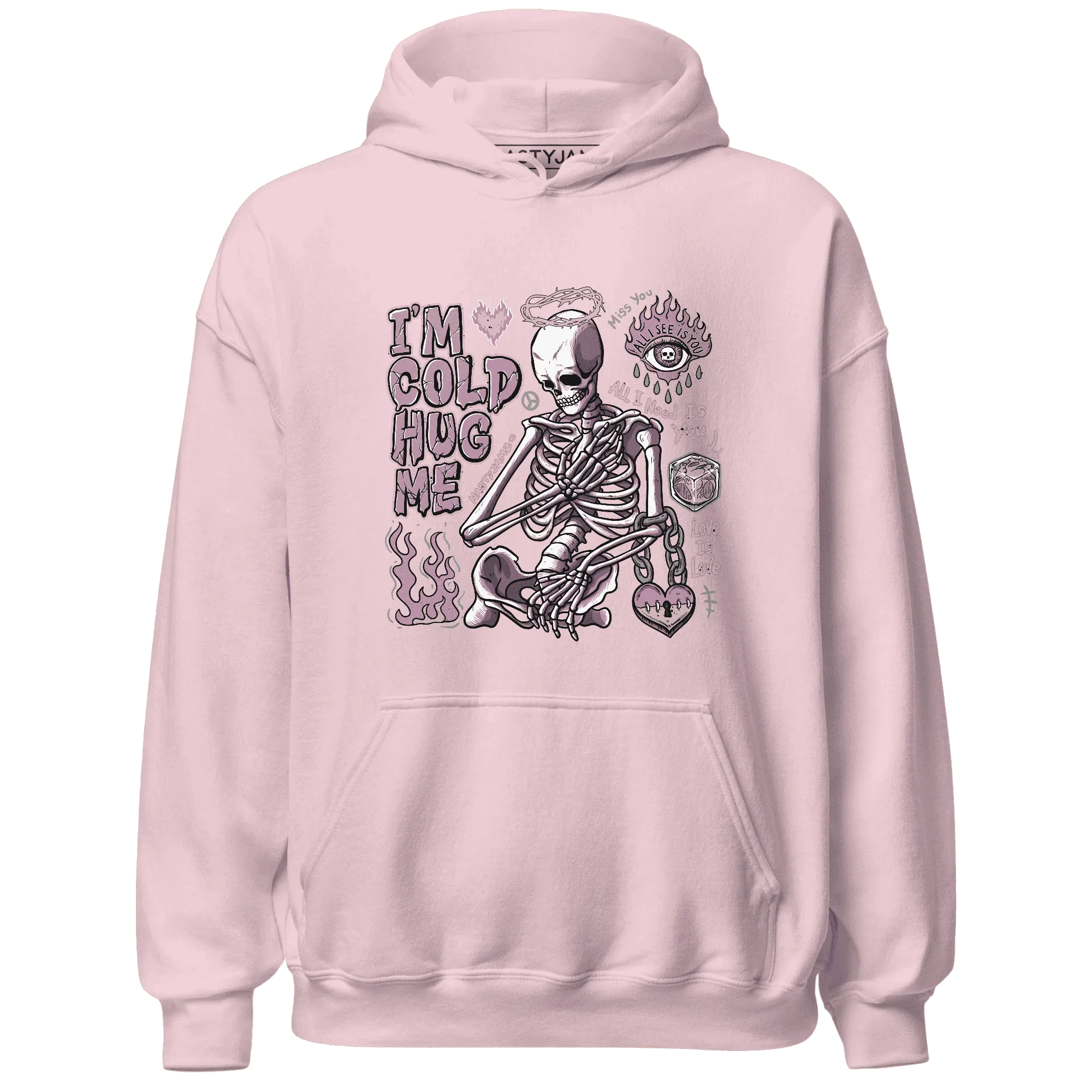 Orchid-Neutral-Grey-Black-White-4s-Hoodie-Match-Im-Cold-Hug-Me