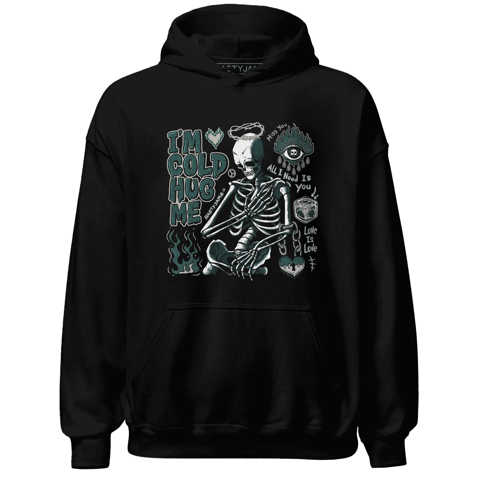 Oxidized-Green-4s-NastyJamz-Hoodie-Match-Im-Cold-Hug-Me