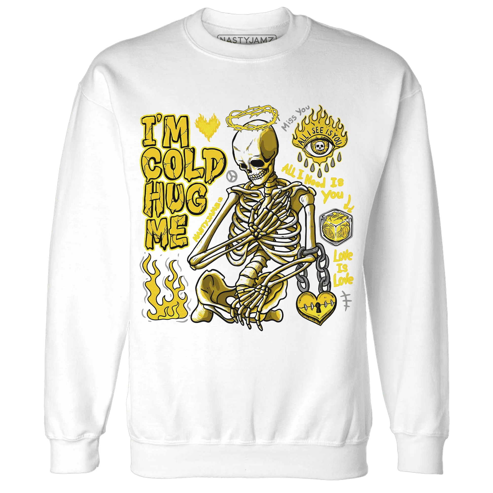 Vivid-Sulfur-4s-NastyJamz-Sweatshirt-Match-Im-Cold-Hug-Me