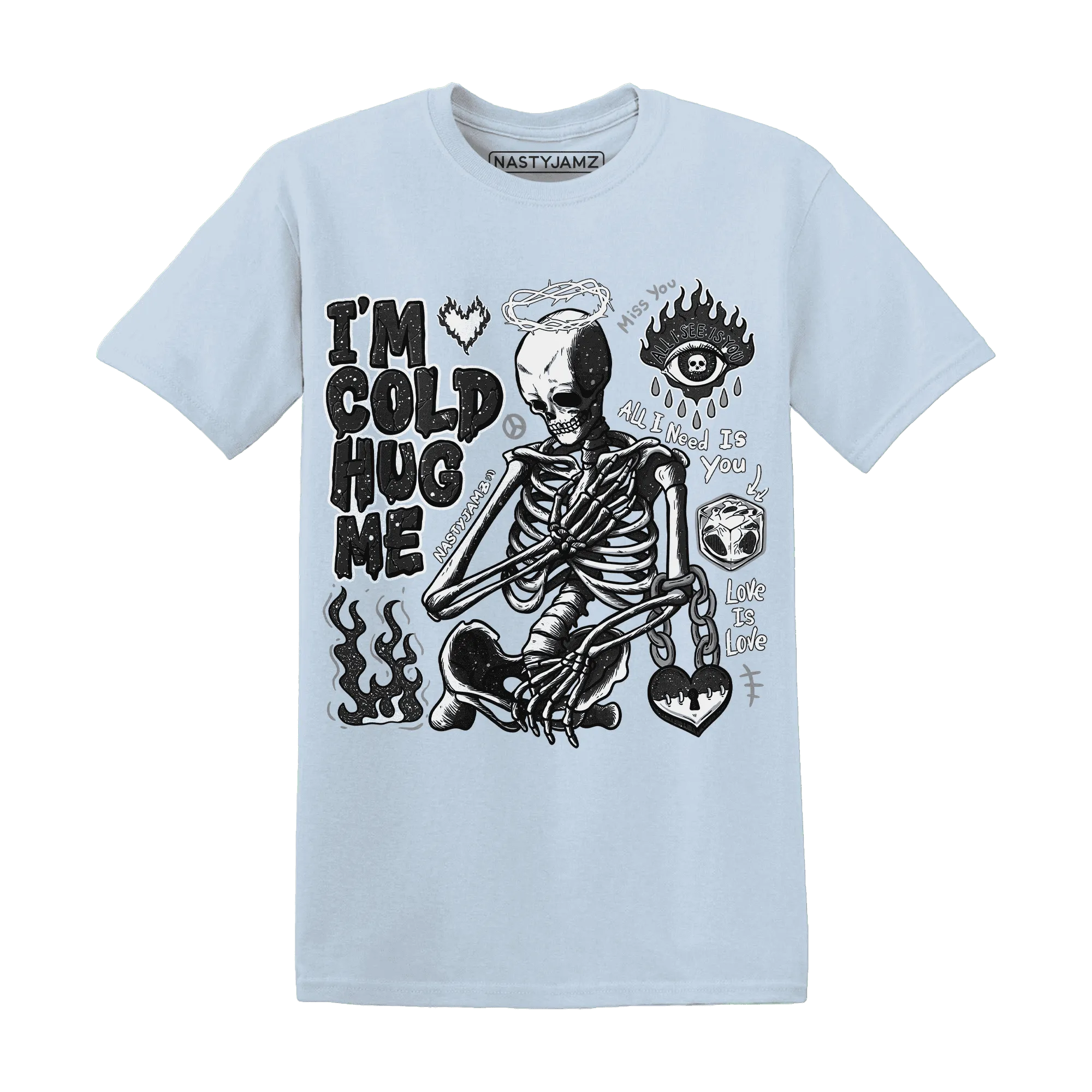 Reverse-Oreo-6s-NastyJamz-T-Shirt-Match-Im-Cold-Hug-Me