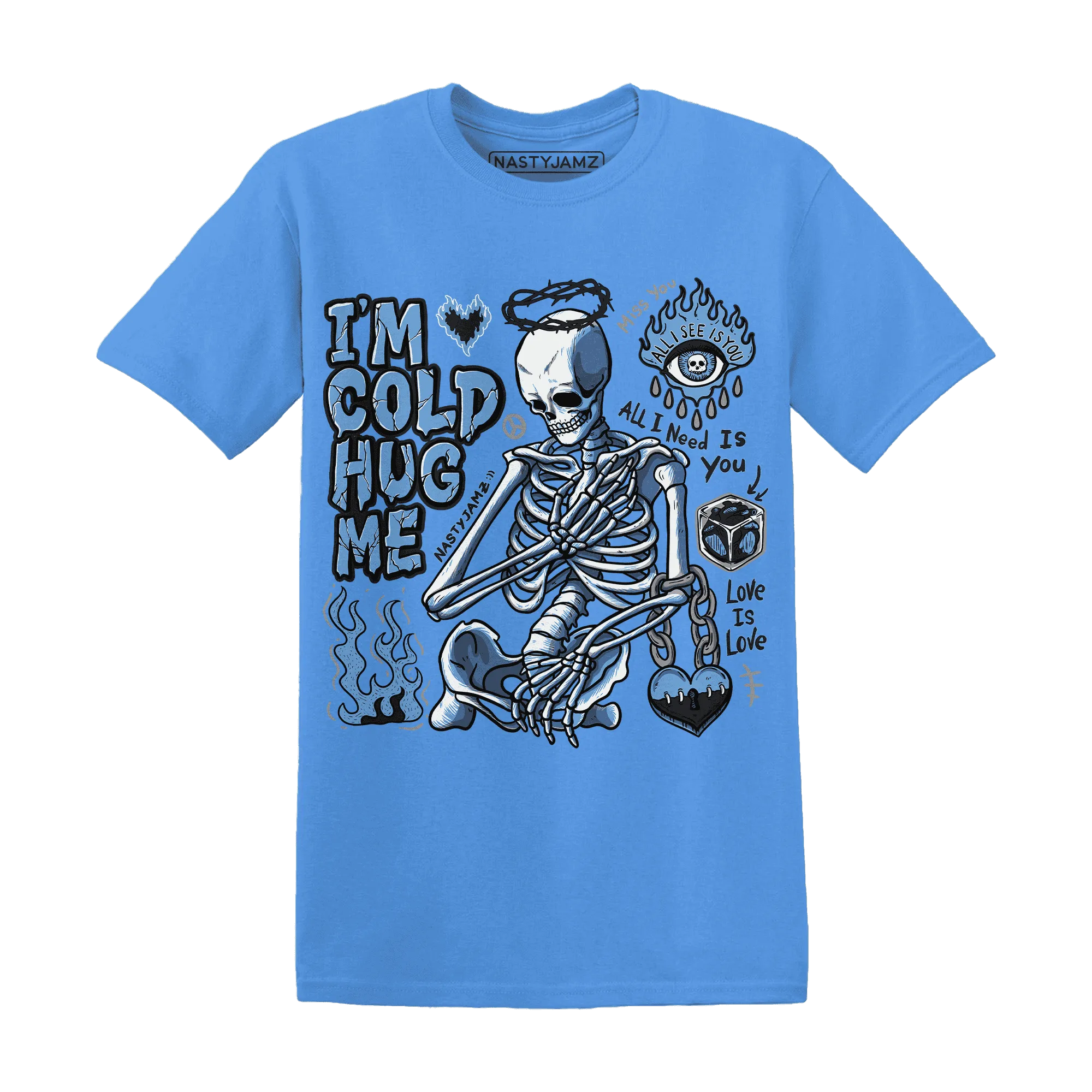 AM-Plus-Black-Univercitii-Blue-NastyJamz-T-Shirt-Match-Im-Cold-Hug-Me