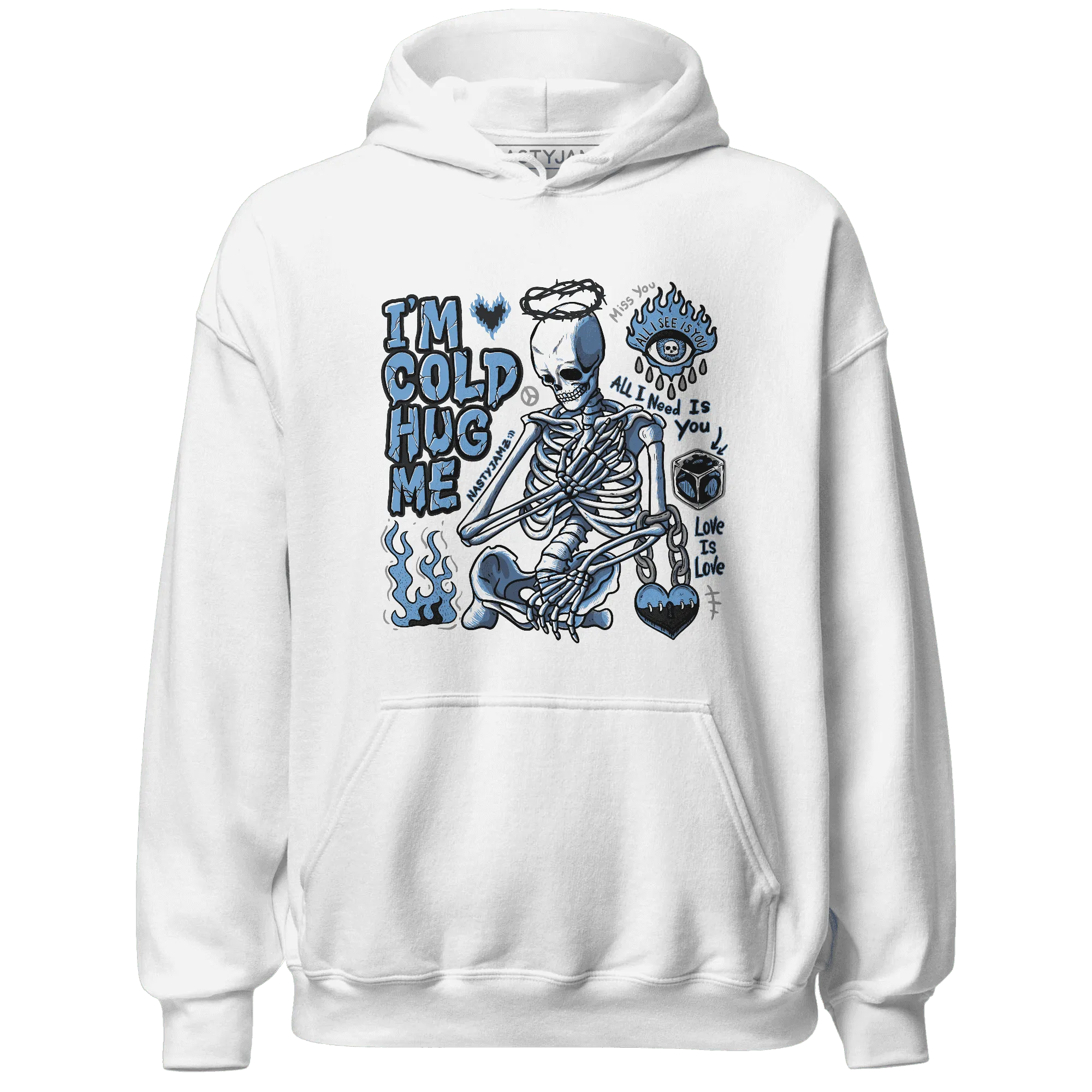 AM-Plus-Black-Univercitii-Blue-NastyJamz-Hoodie-Match-Im-Cold-Hug-Me