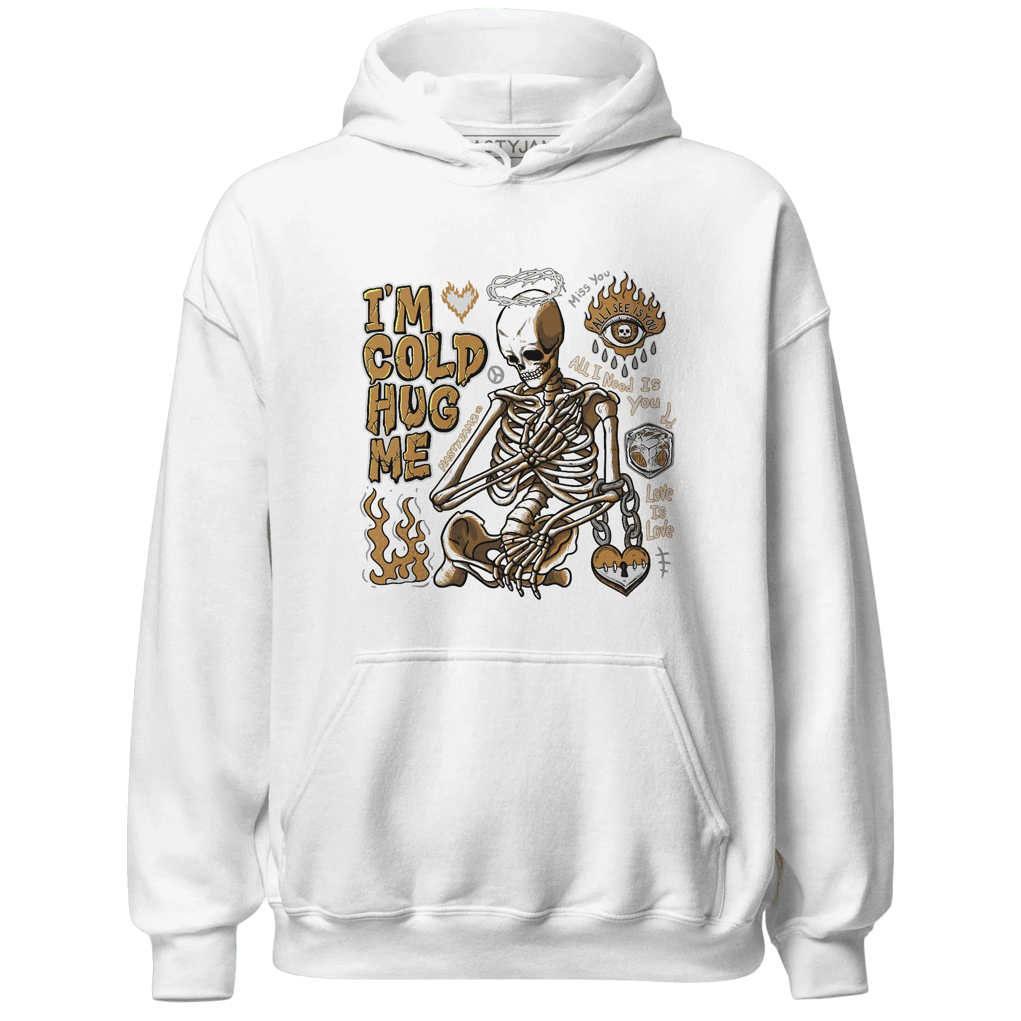 Dunk-Low-Retro-Wheat-Orange-Hoodie-Match-Im-Cold-Hug-Me