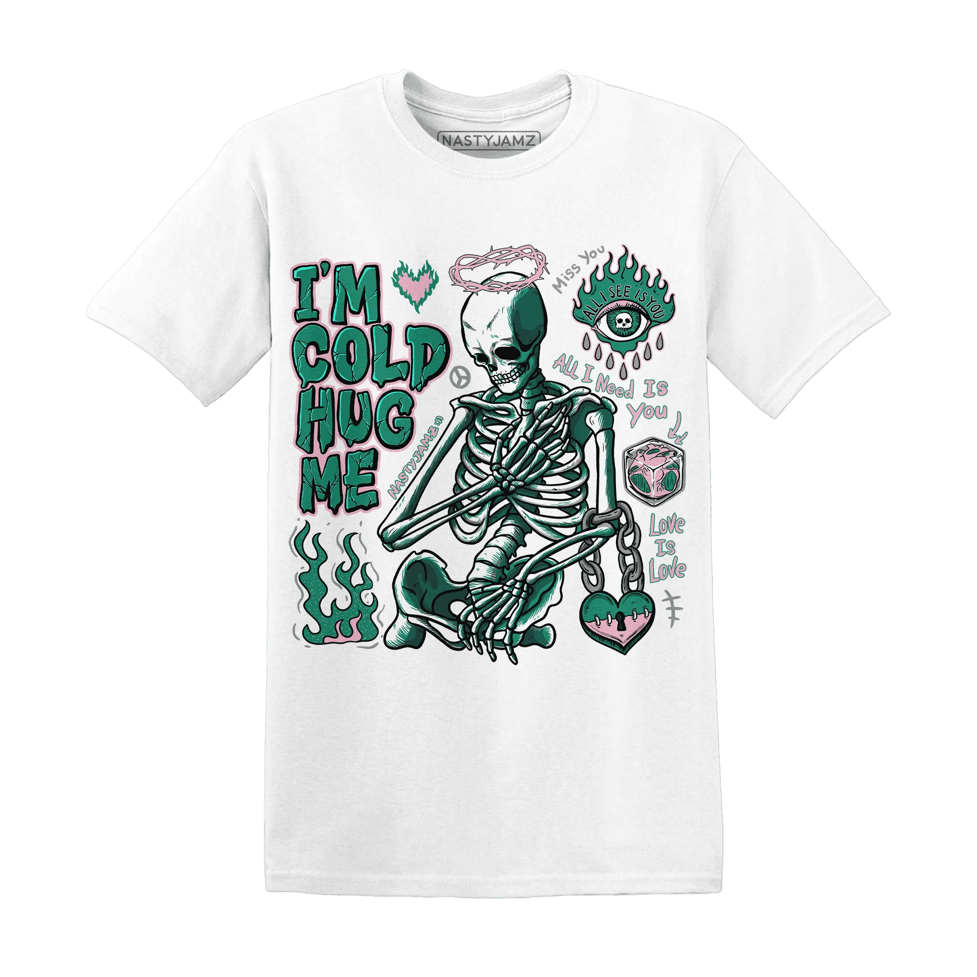 Dunk-Pink-Malachite-Medium-Soft-Low-Sail-NastyJamz-T-Shirt-Match-Im-Cold-Hug-Me