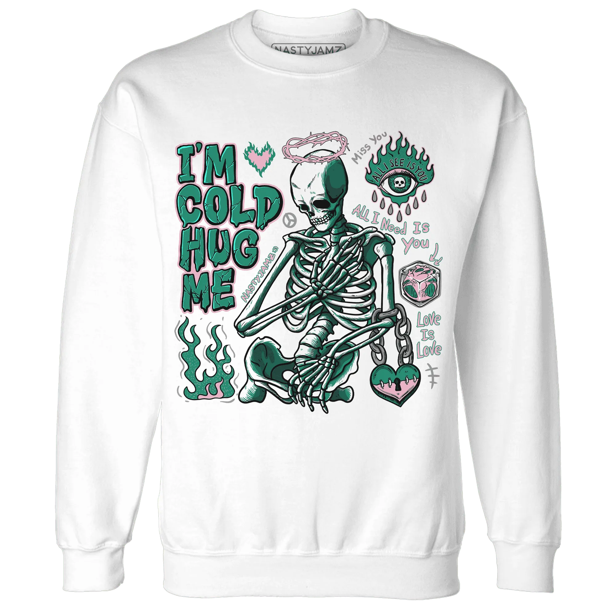 Dunk-Pink-Malachite-Medium-Soft-Low-Sail-NastyJamz-Sweatshirt-Match-Im-Cold-Hug-Me